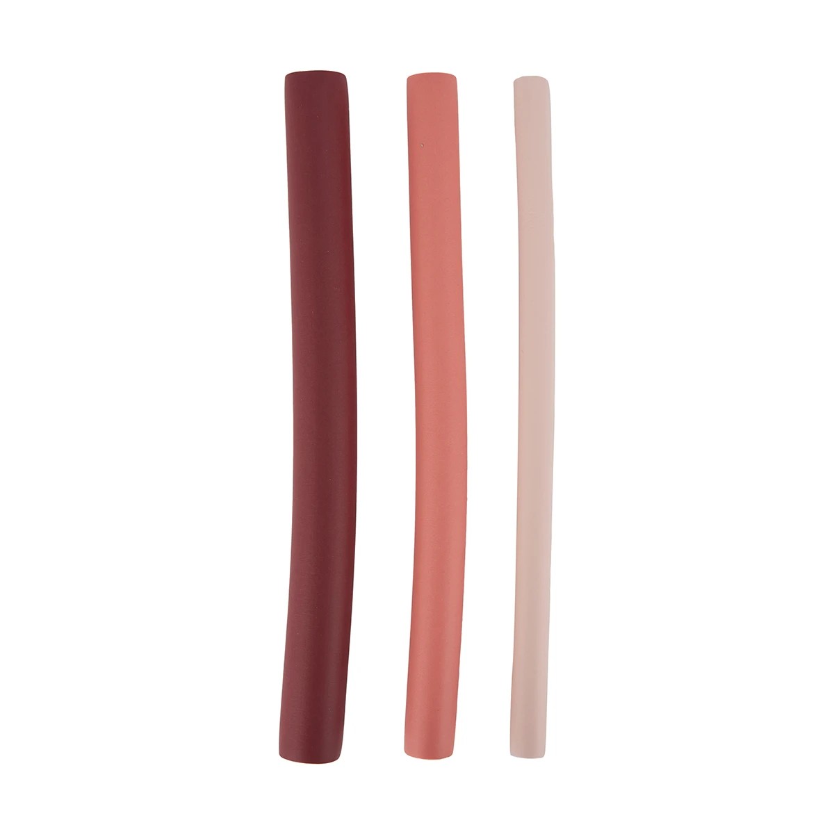 2 OXX Haircare 28 Piece Bendy Rollers Multi Twist Flex Curlers - Pink, 2 of 5