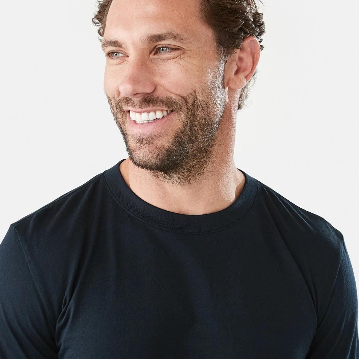 4 Long Sleeve Longline T-shirt Sky Cptn, 4 of 5
