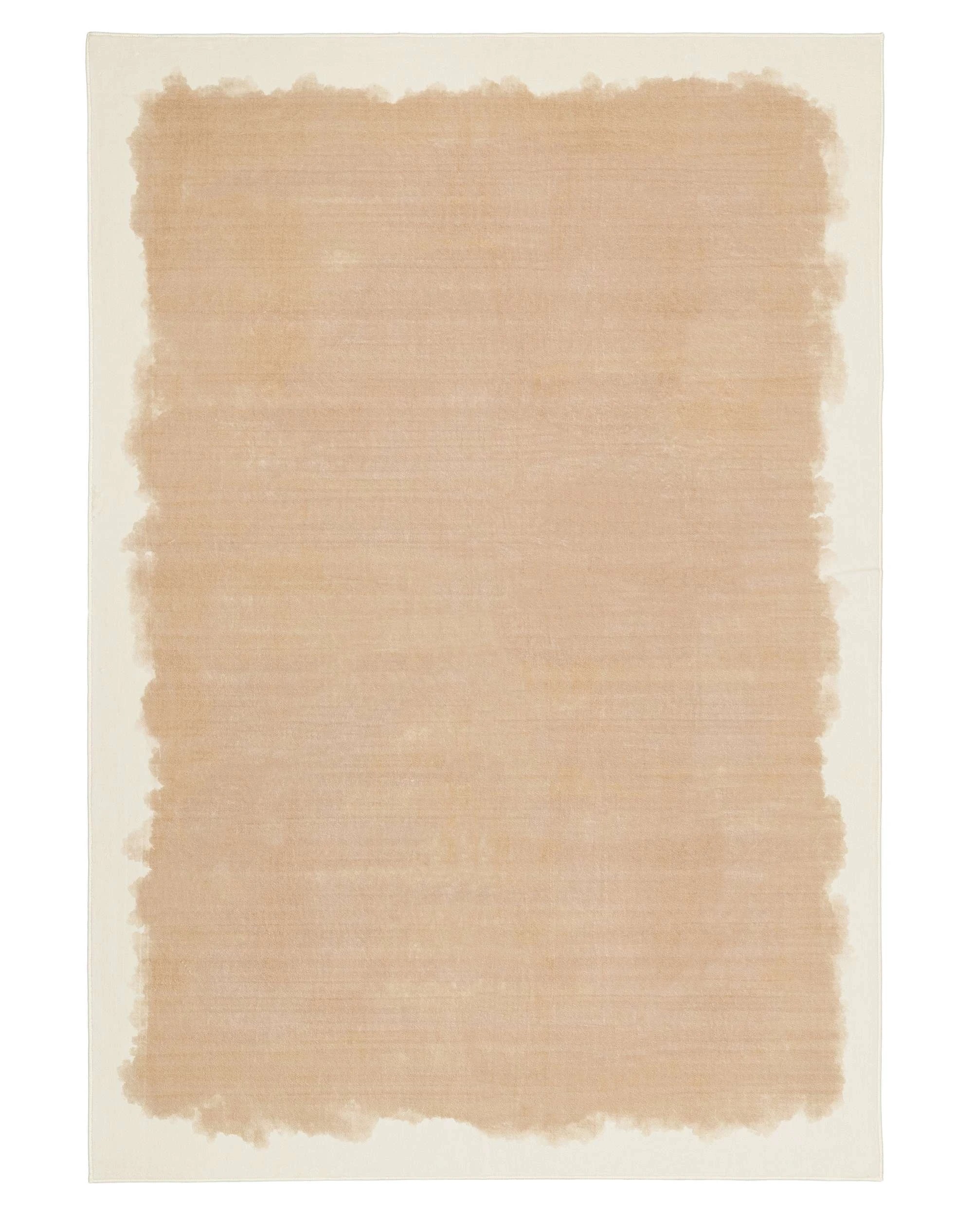1 Loopsie Brindis Printed Washable Rug-370cm x 270cm - Beige, 1 of 8