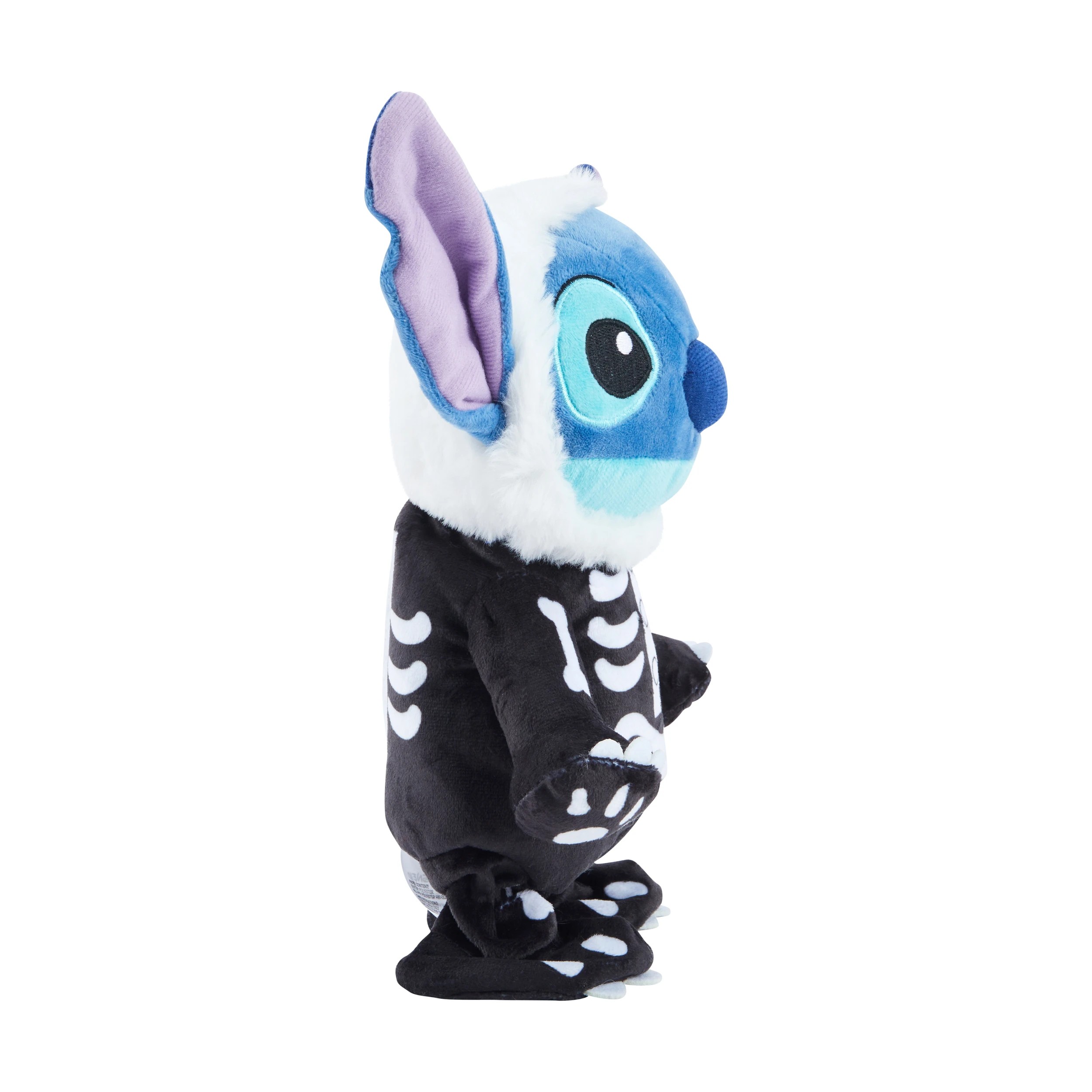 4 Disney Lilo & Stitch Halloween Stitch Skeleton Plush Toy, 4 of 7