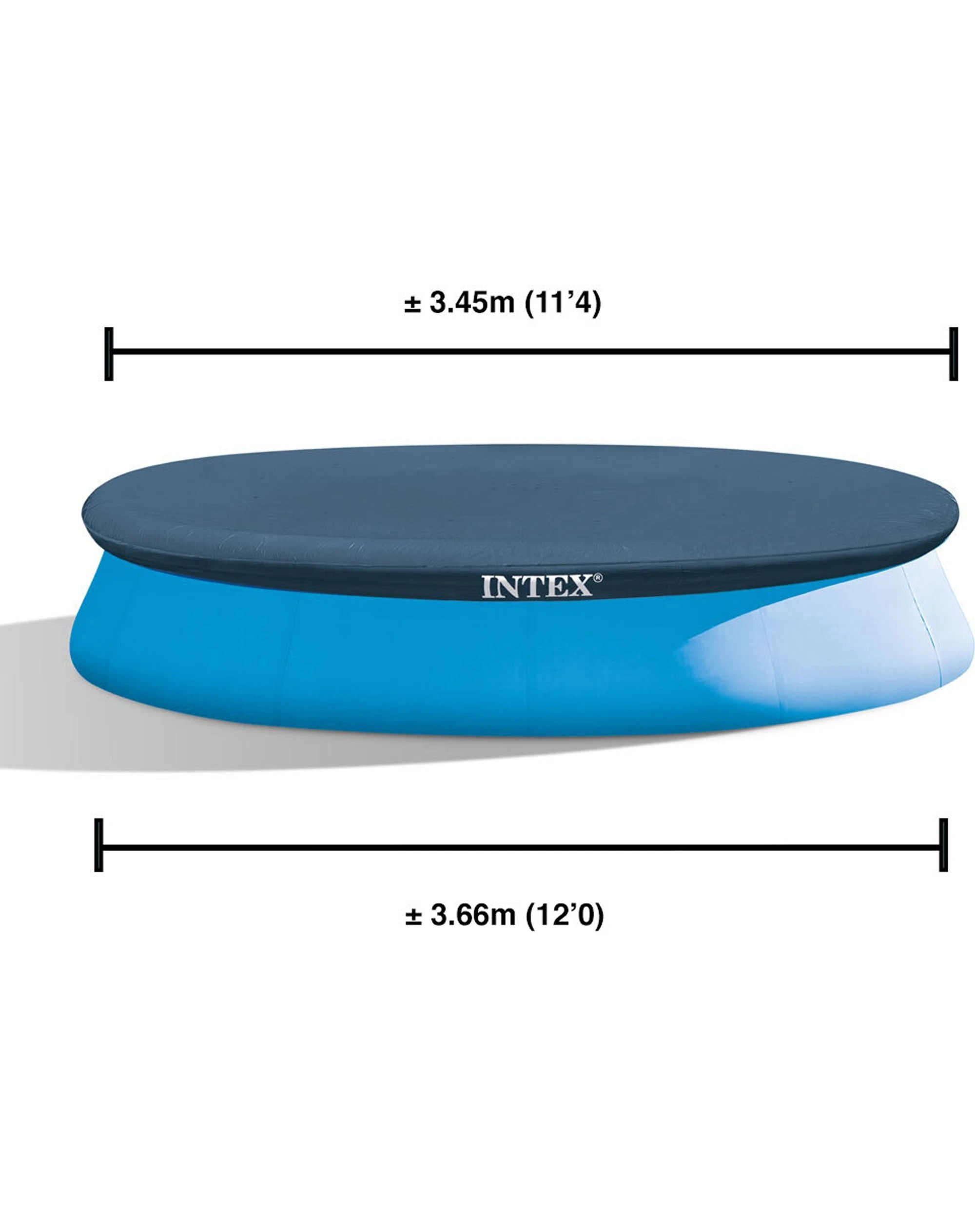 3 Intex 12ft Easy Set Pool Cover 6P - Multi, 3 of 3