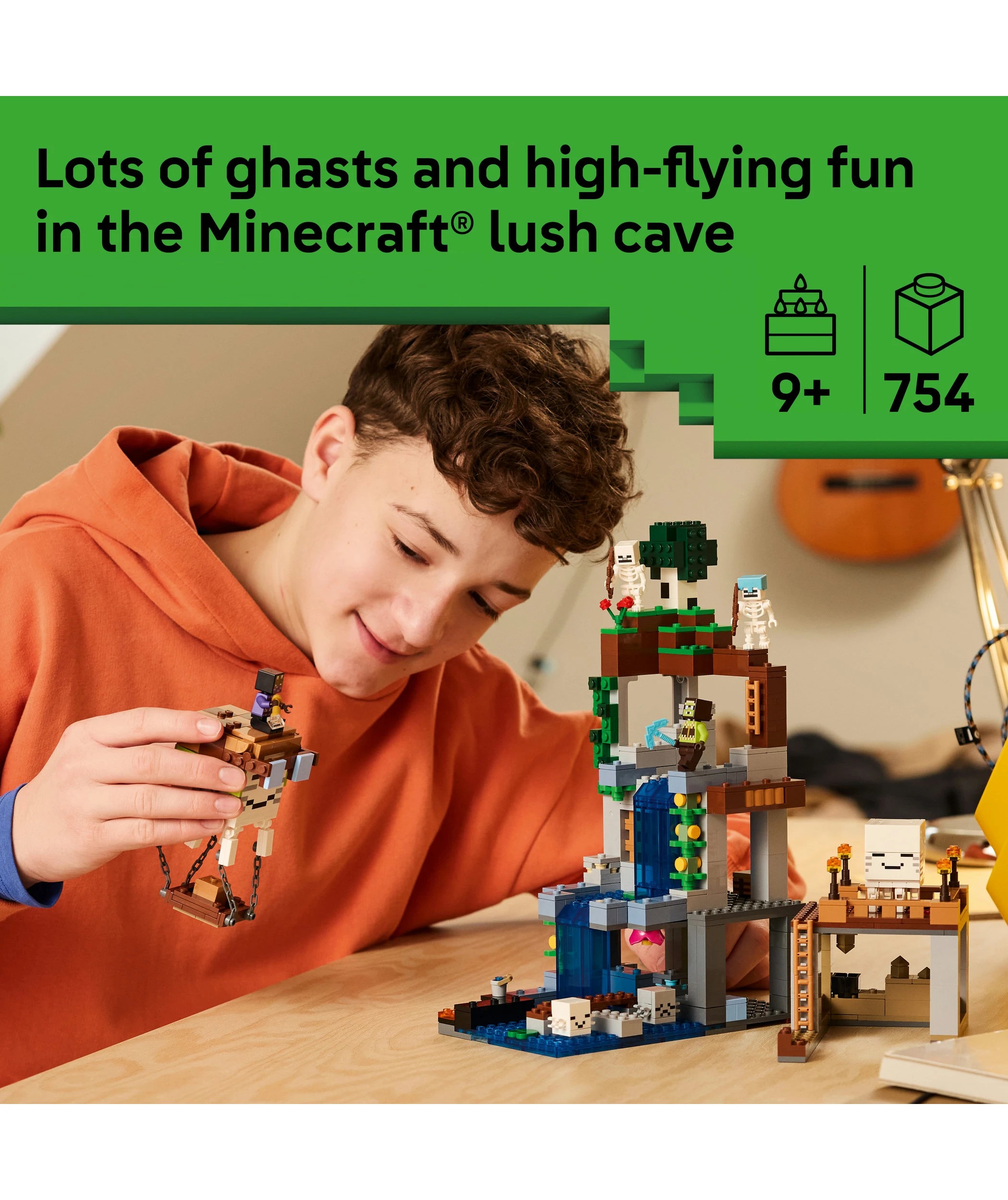 3 LEGO Minecraft Ghast Station 21597, 3 of 10