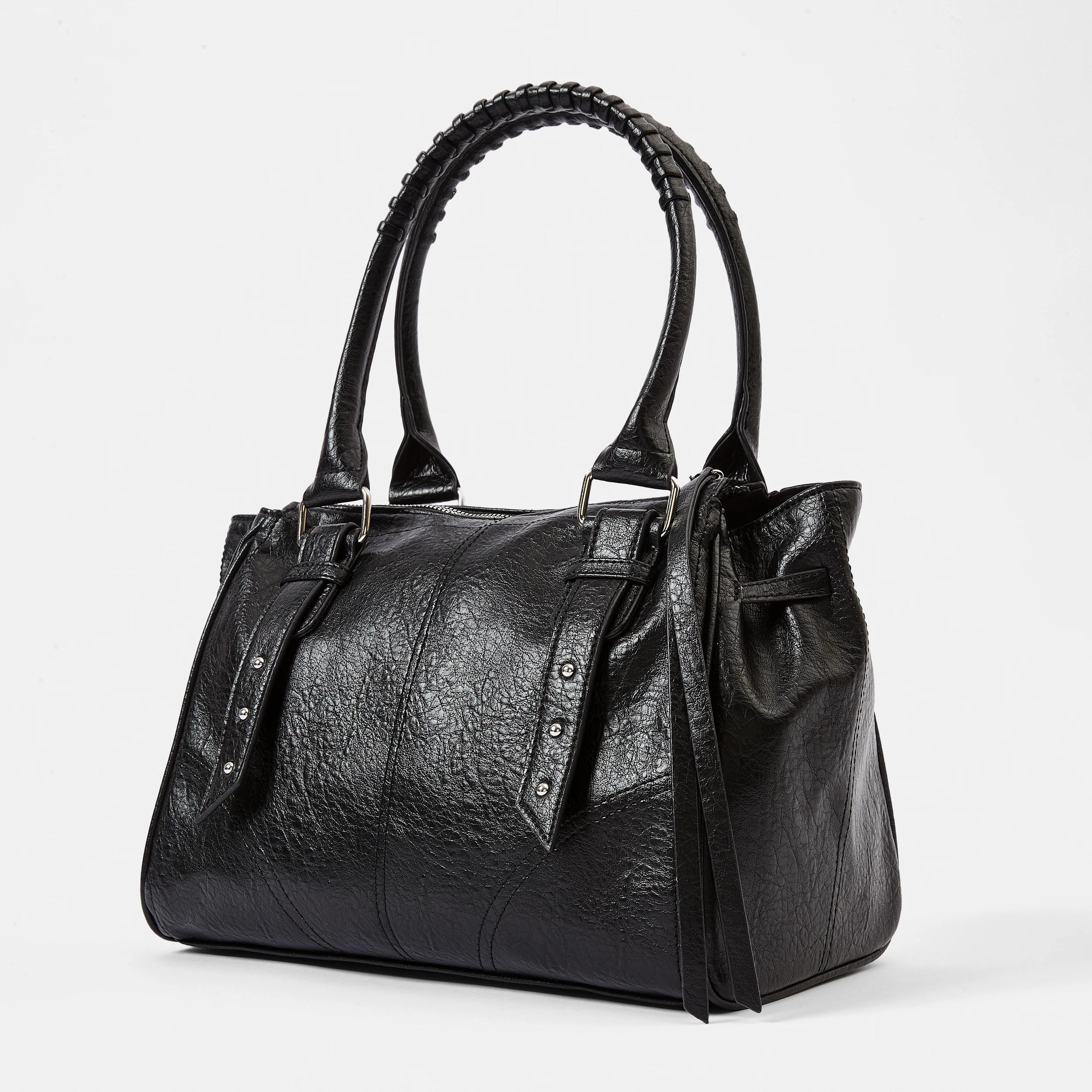 2 Vintage Tote Bag BLACK, 2 of 5
