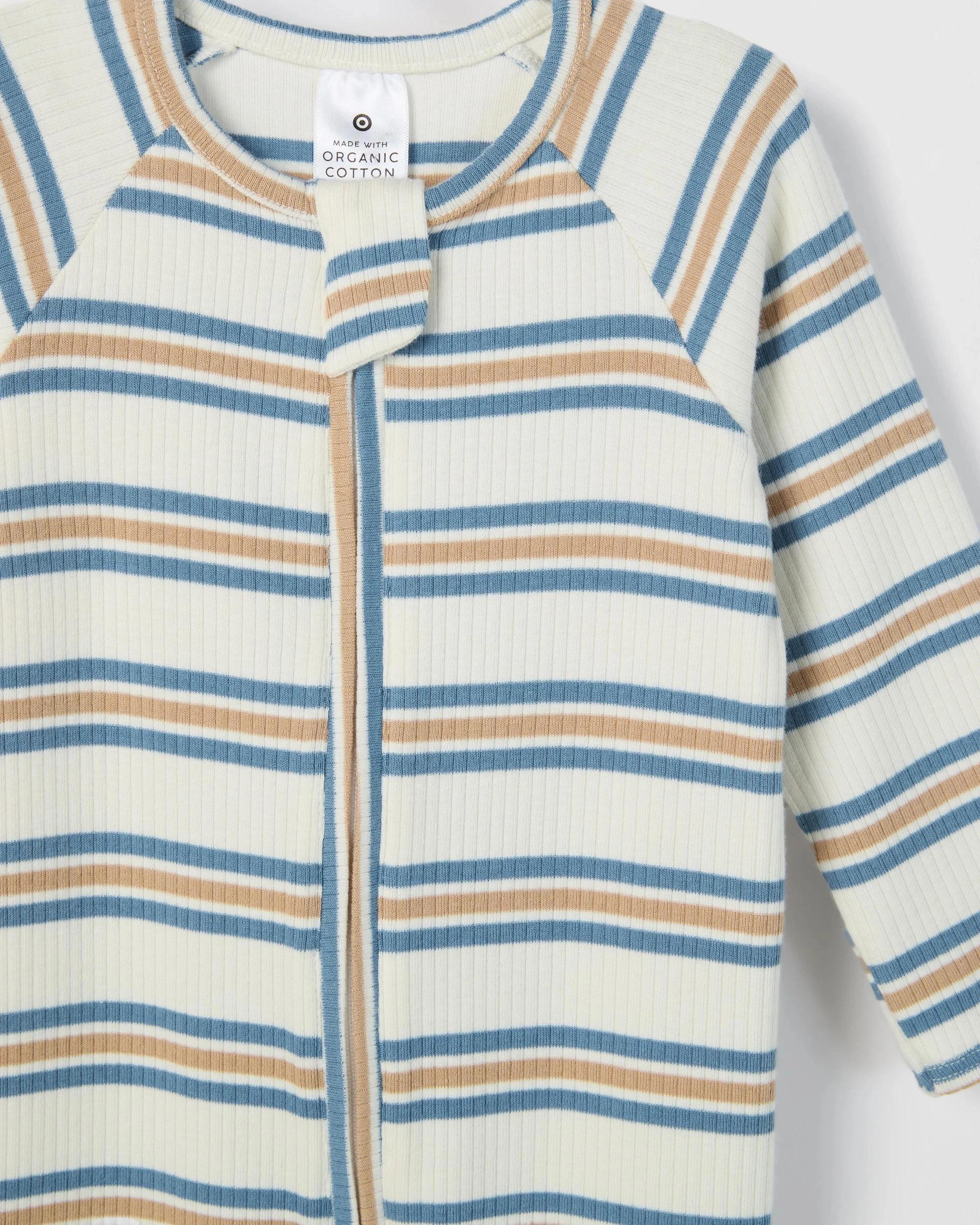 4 Target Baby Baby Organic Cotton Rib Zip Footless Coverall , 4 of 4
