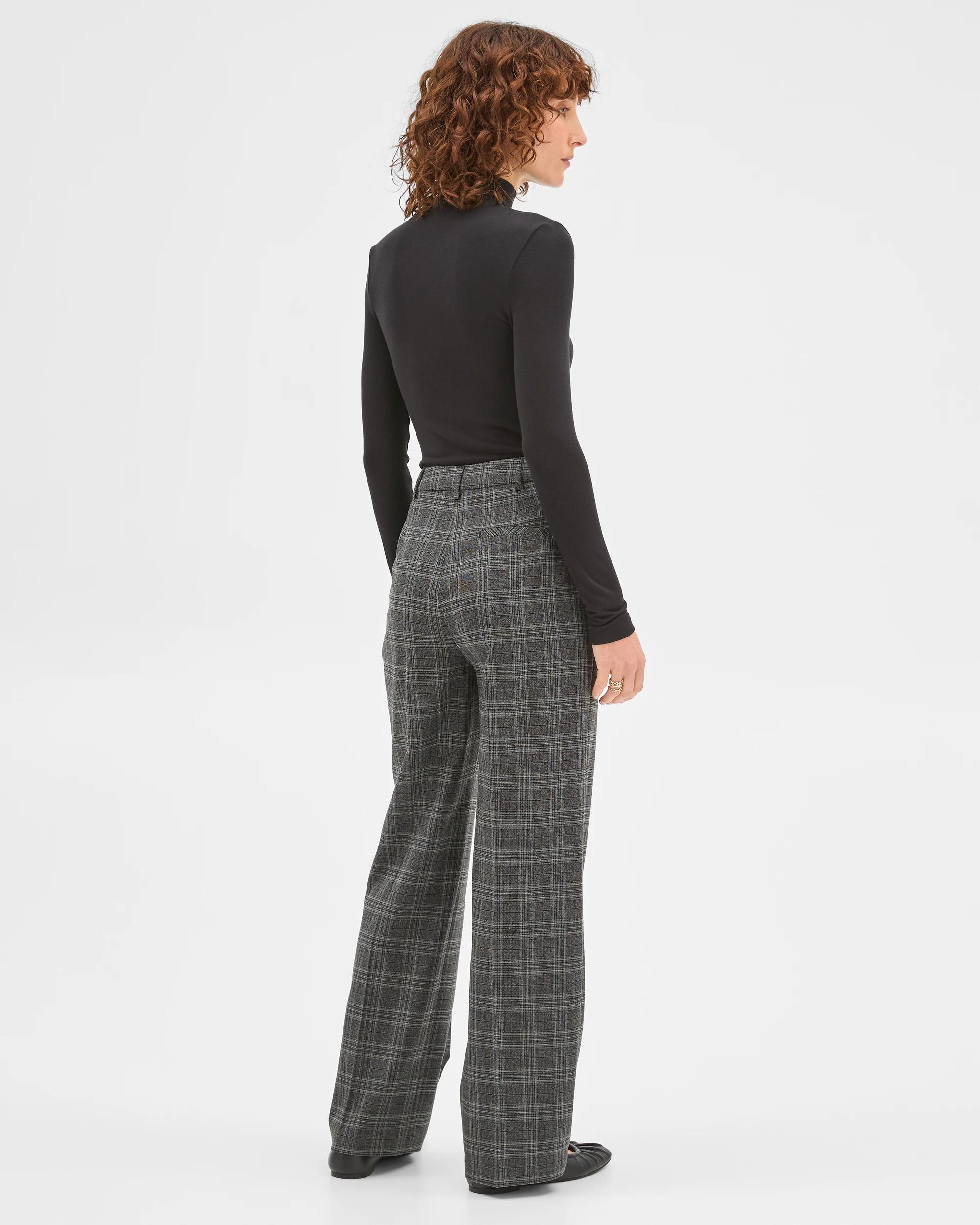 7 Preview Tailored Straight Leg Pants CHARCOAL CHECK, 7 of 7