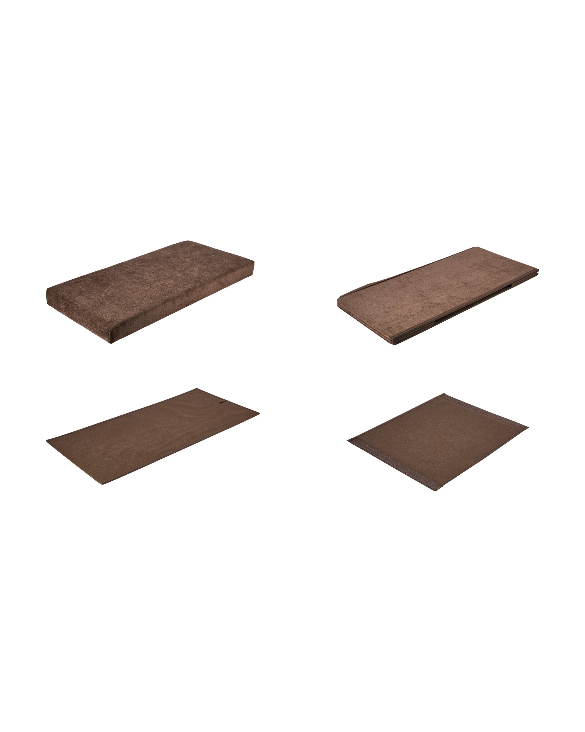 8 Rectangle Storage Ottoman - Chocolate, 8 of 9