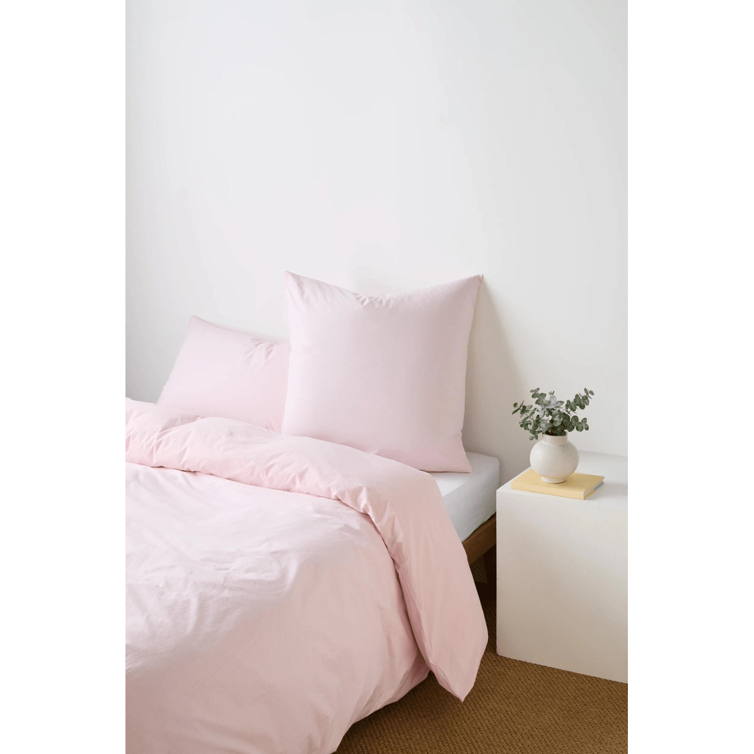 2 Arlo Cotton Stonewash European Pillowcase - Pink, 2 of 2