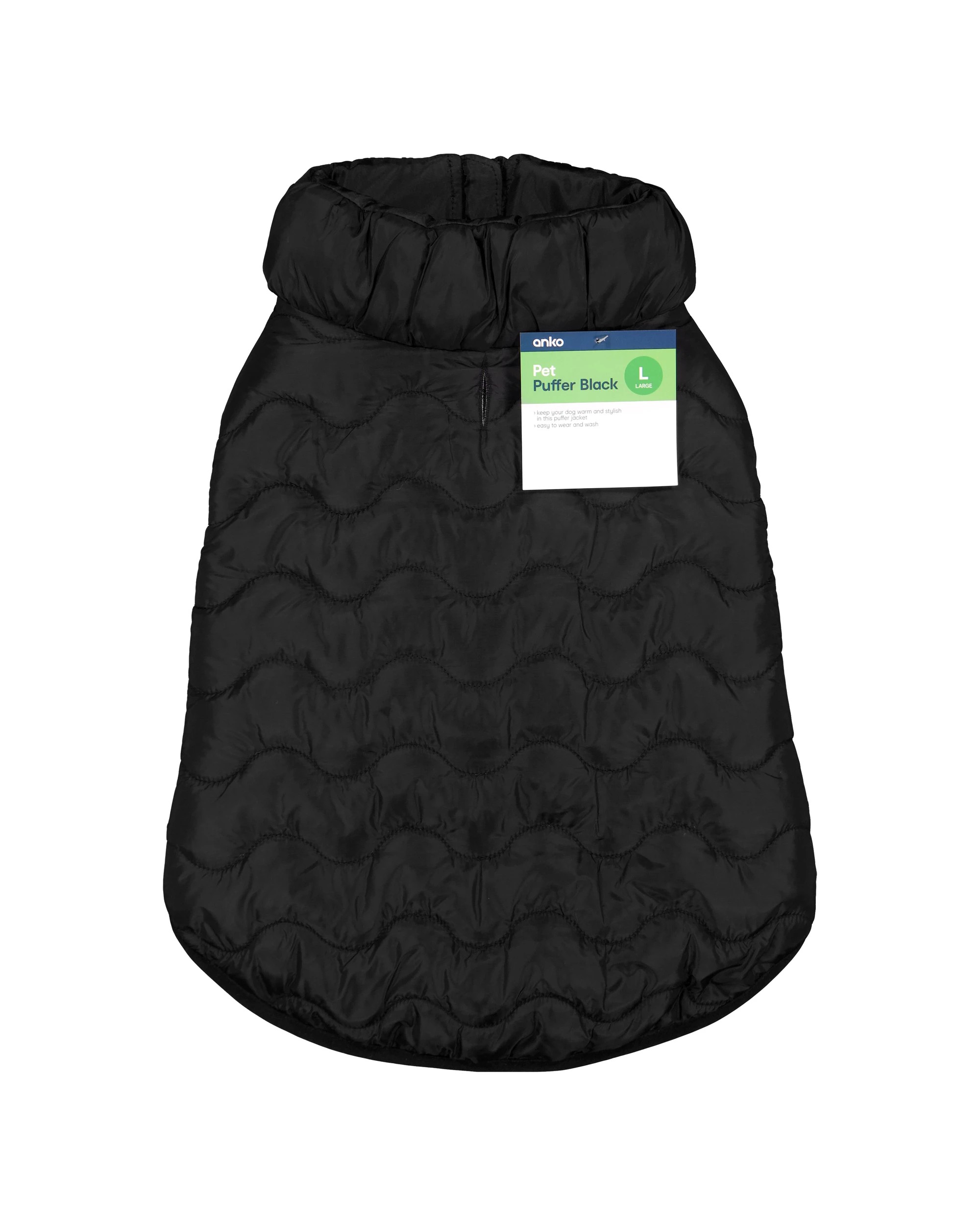 10 Pet Puffer - Large, Black, 10 of 10