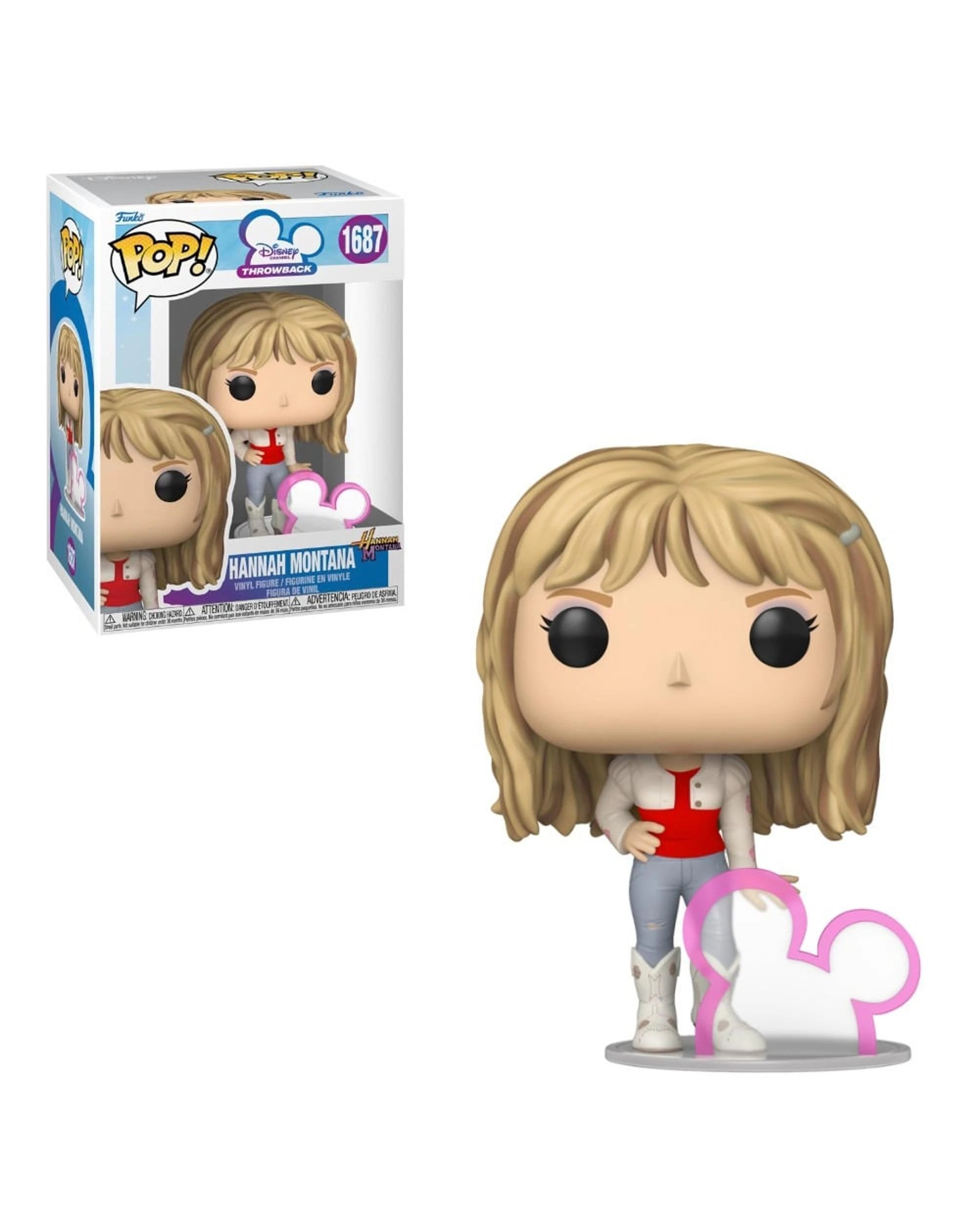 1 Disney Hannah Montana Hannah Montana with Disney Channel Logo Funko POP! Vinyl, 1 of 3