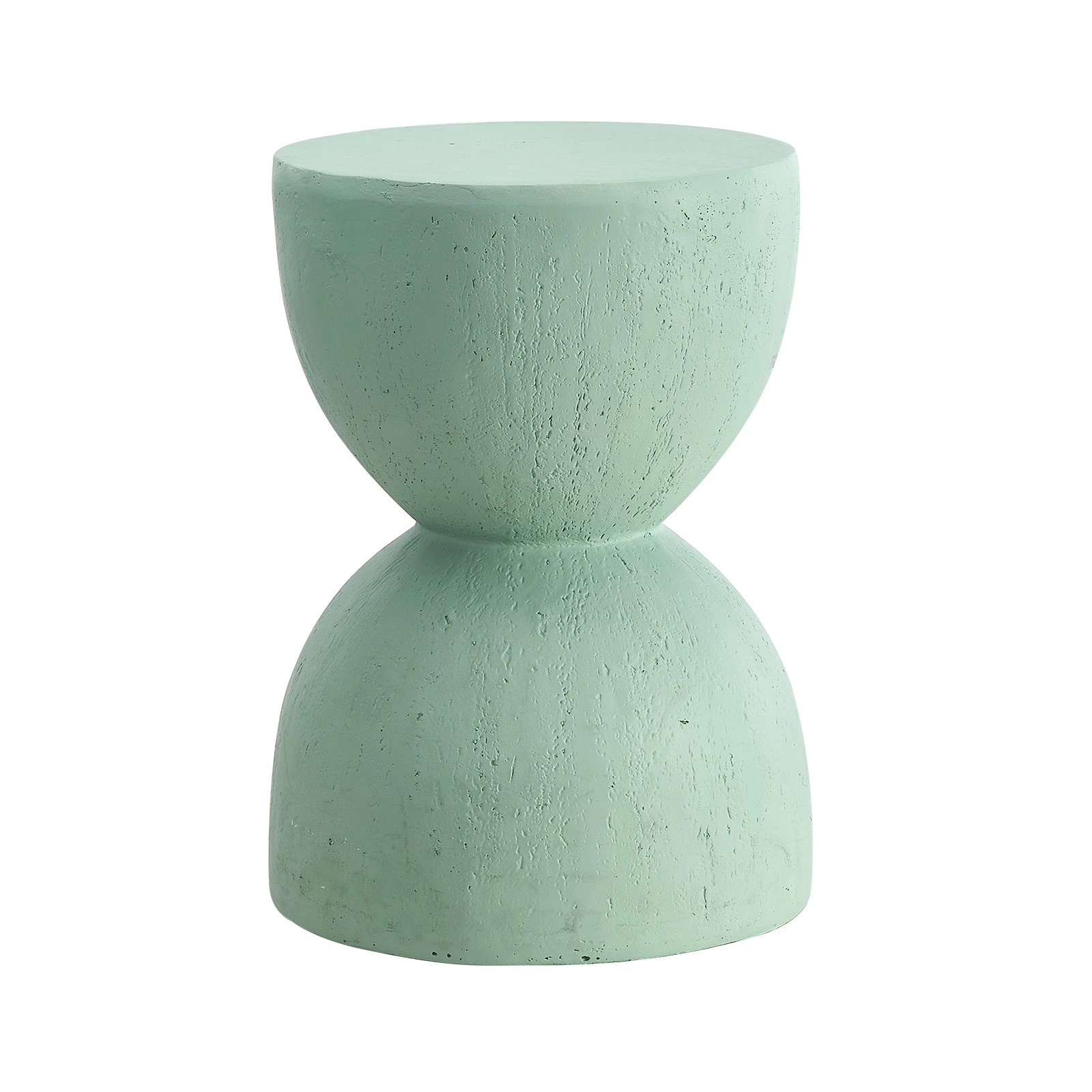 1 Oikiture Side Table Coffee Bedside End Stool Stand Stone Outdoor Indoor
 - Green, 1 of 8