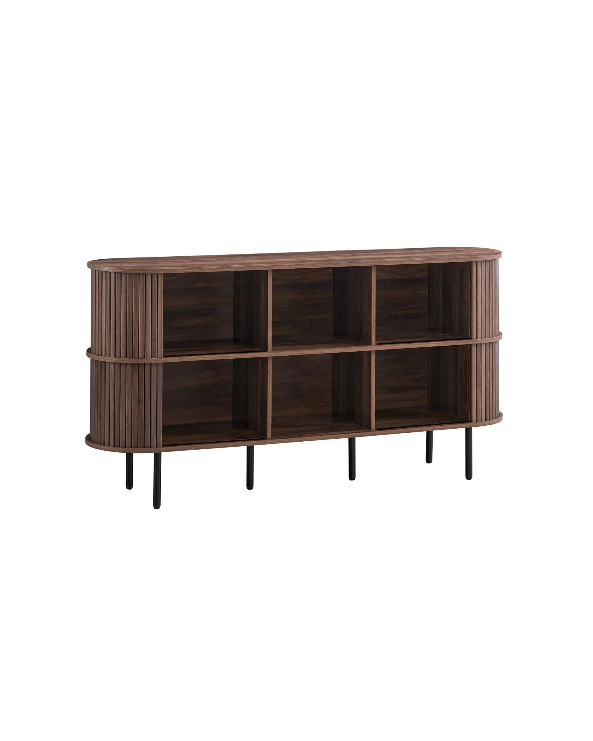 5 Kodu Buffet Storage Shelving Unit 4 Doors - Brown, 5 of 9