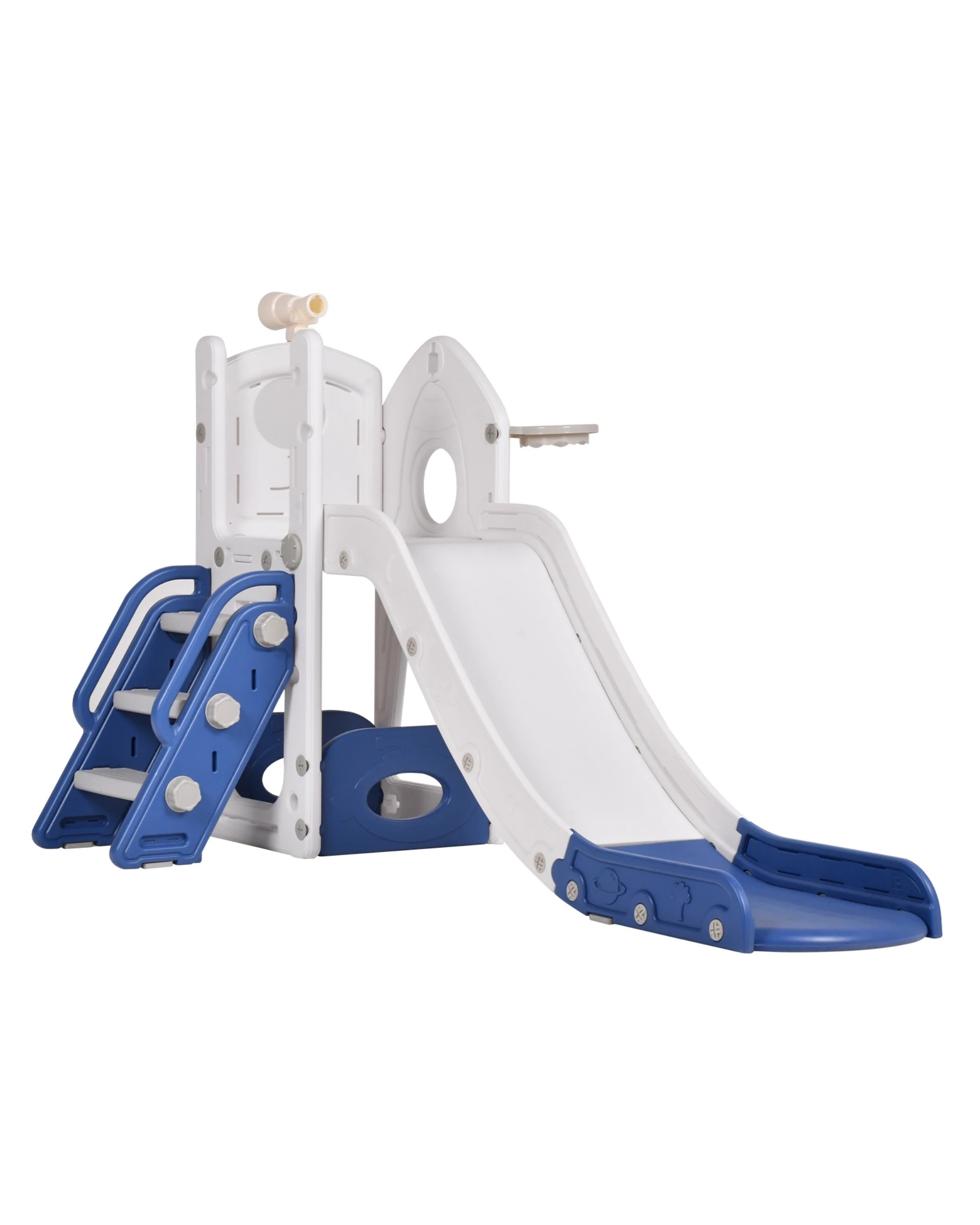 1 6 in 1 Toddler Slide Indoor Baby Slide Kids Playset Outdoor Playground, 1 of 10