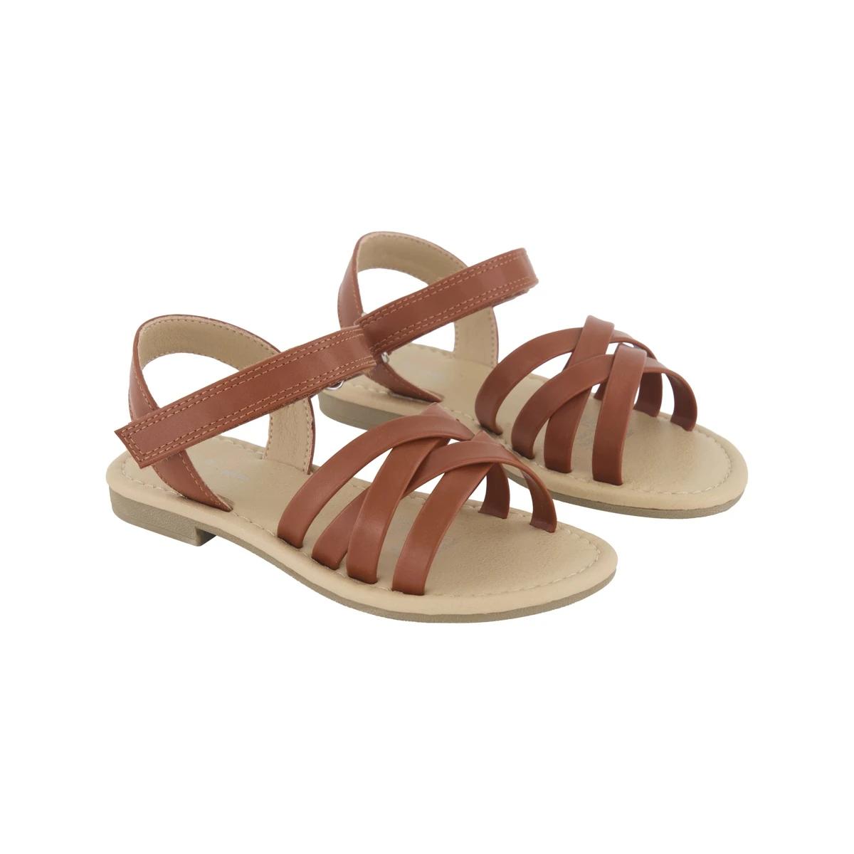 2 Junior Fashion Sandals TAN, 2 of 4