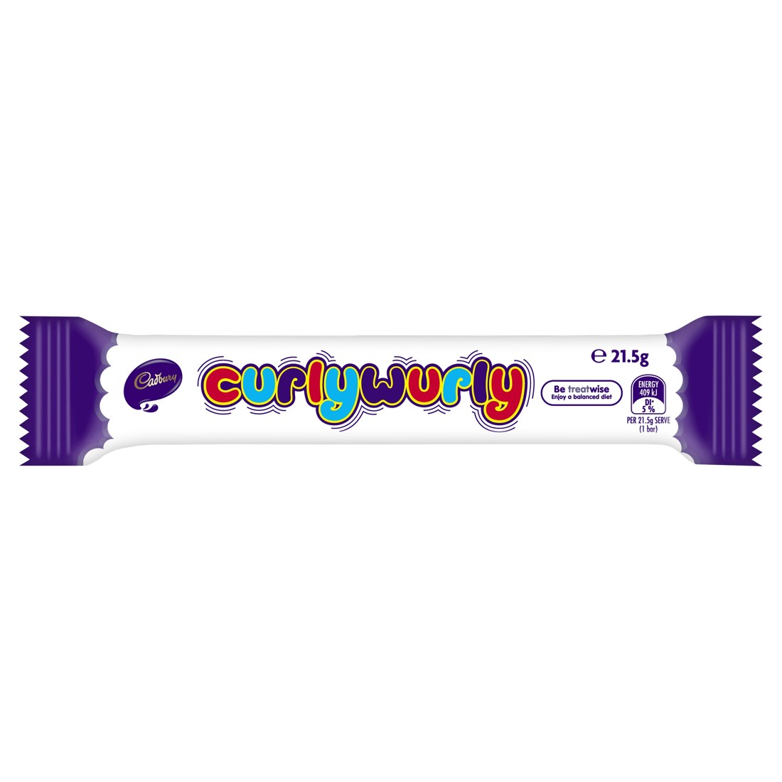 1 Cadbury Curly Wurly 21.5g, 1 of 2