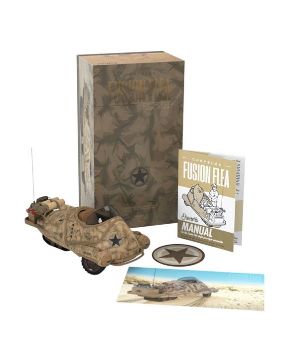 The Wand Company Fallout Desert Sandtrack Fusion Flea 1:18 Scale Diecast Replica