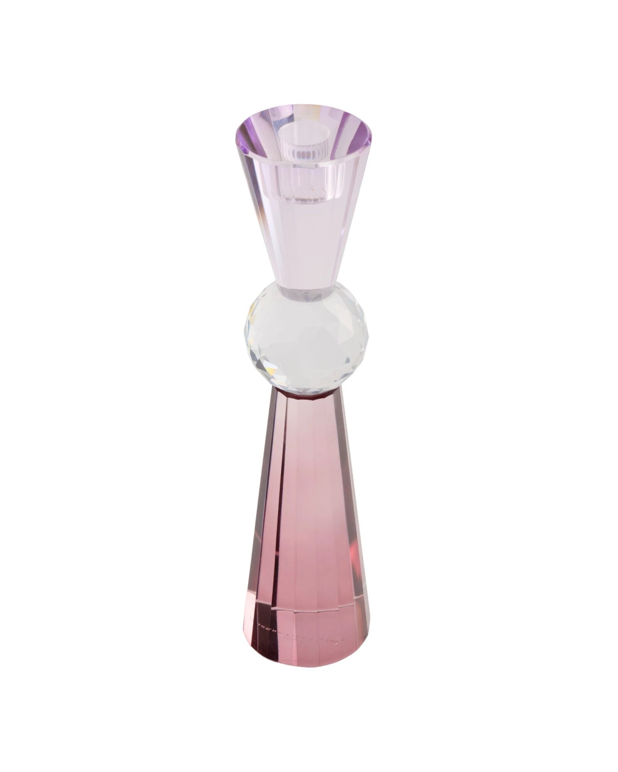 3 One Six Eight London Aubrey Candle Holder - 28cm - Blush - Pink, 3 of 3