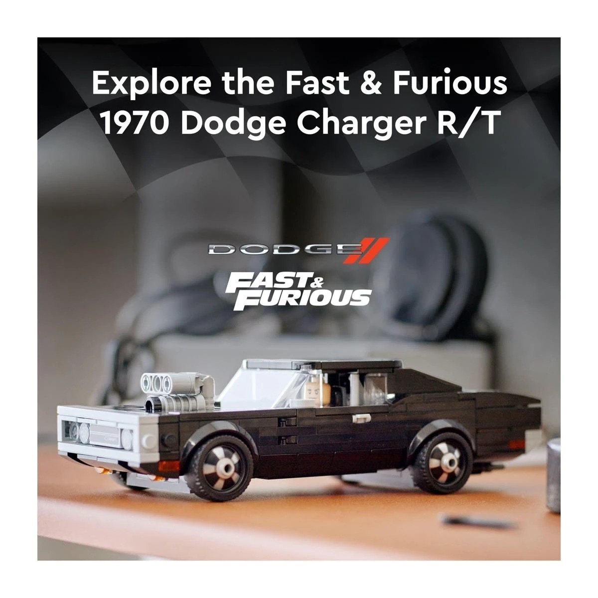 2 LEGO Speed Champions Fast & Furious 1970 Dodge Charger R/T 76912, 2 of 10