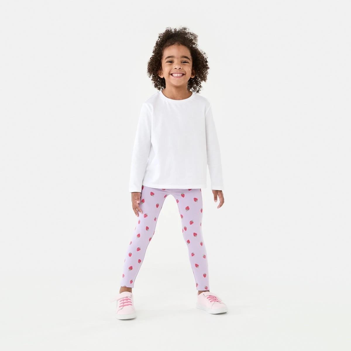 5 Printed Leggings Strawberry, 5 of 8