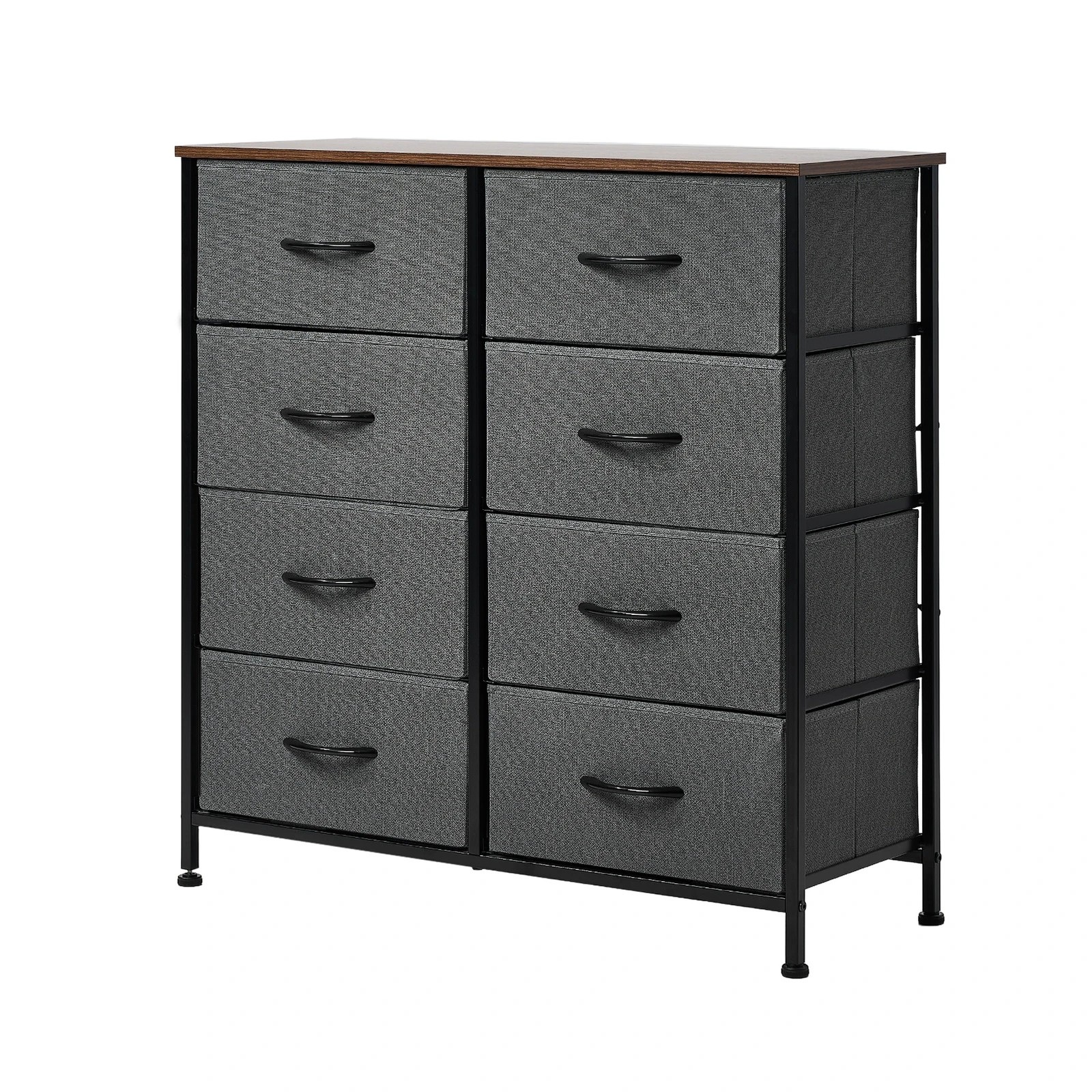 1 Oikiture 8 Chest of Drawers Storage Cabinet Dresser Organizer Fabric - Multi, 1 of 7