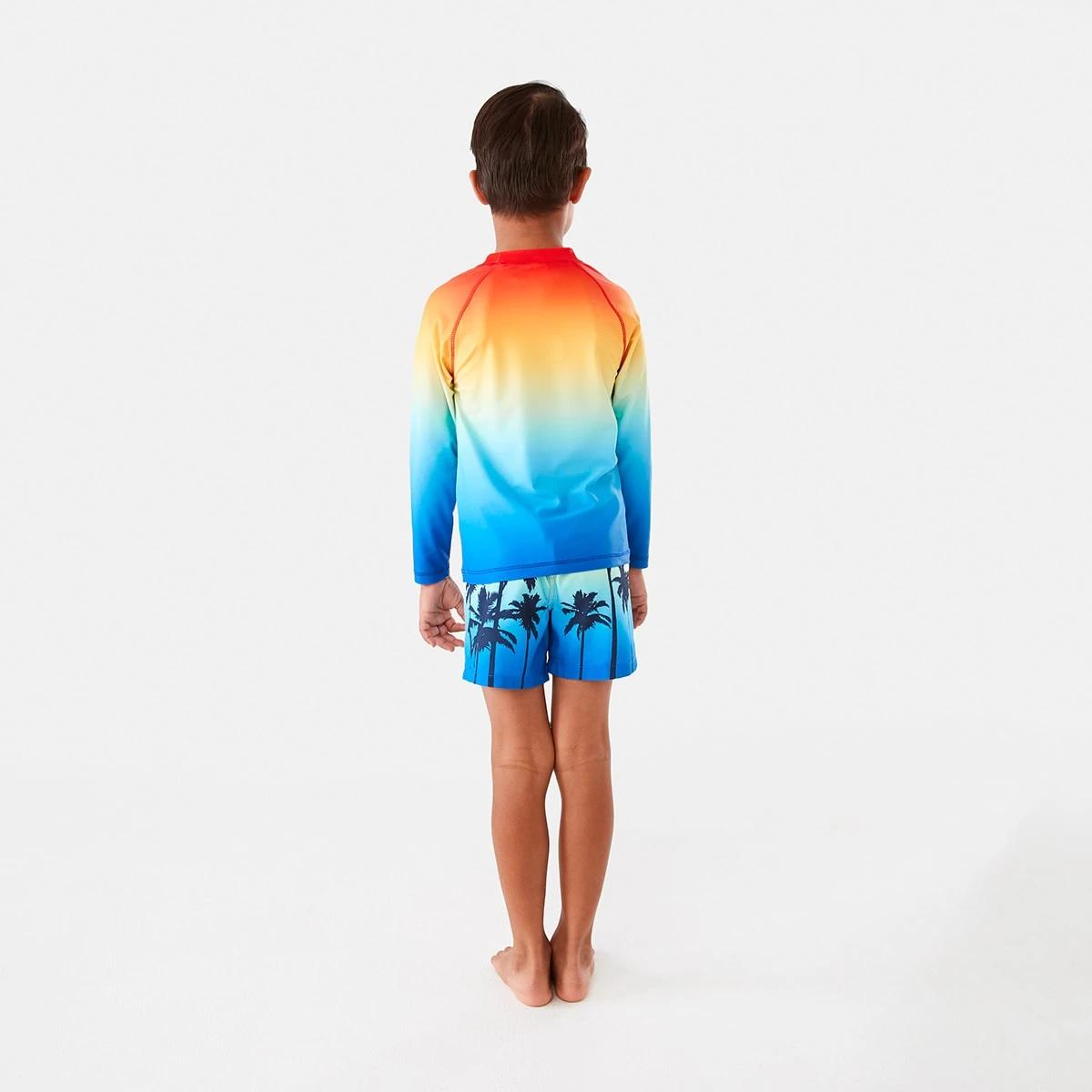 6 Printed Boardshorts Multi Ombr, 6 of 9