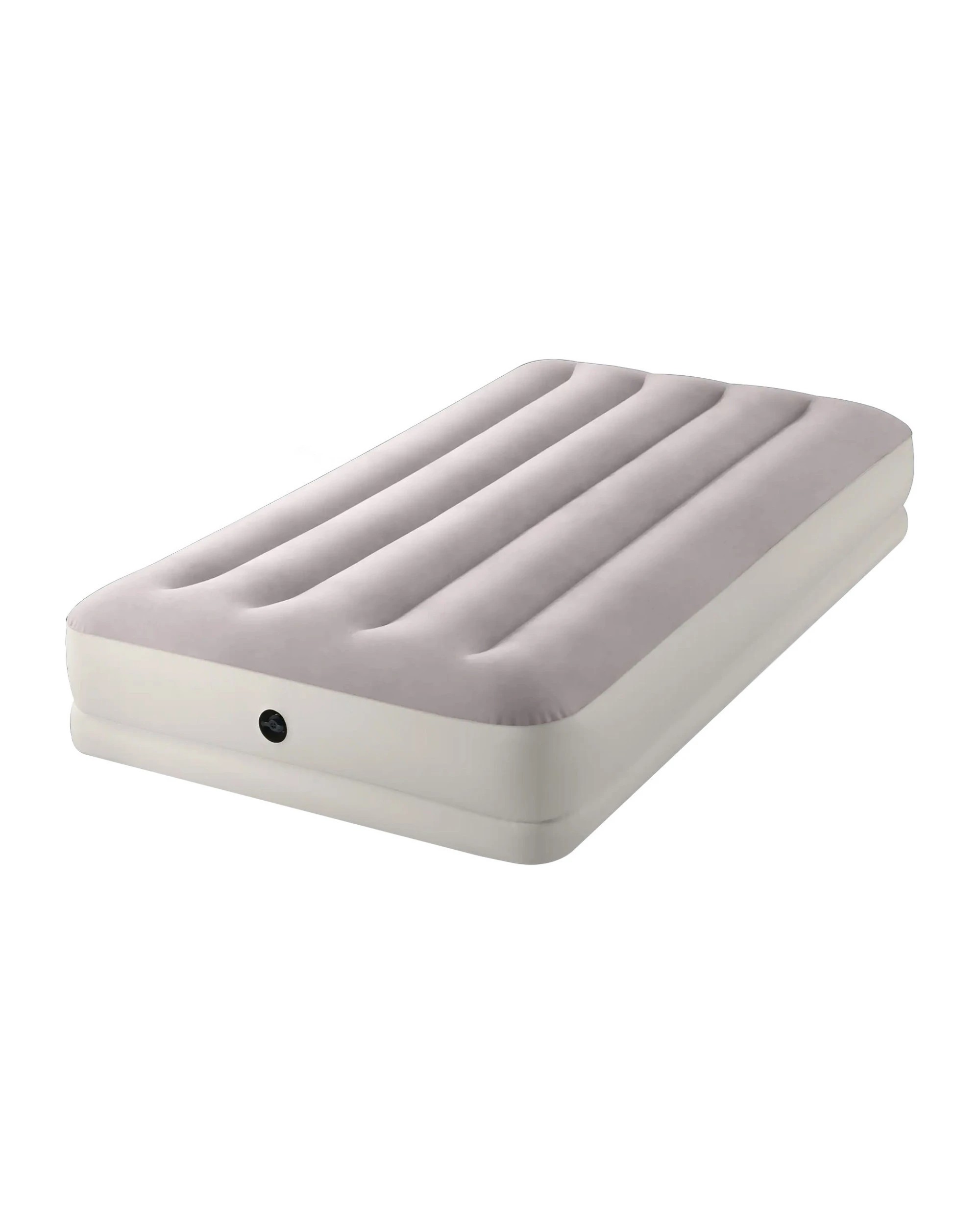4 Intex Cream Twin Dura-Beam Prestige Mid Rise Airbed Mattress with USB Pump - Beige, 4 of 10