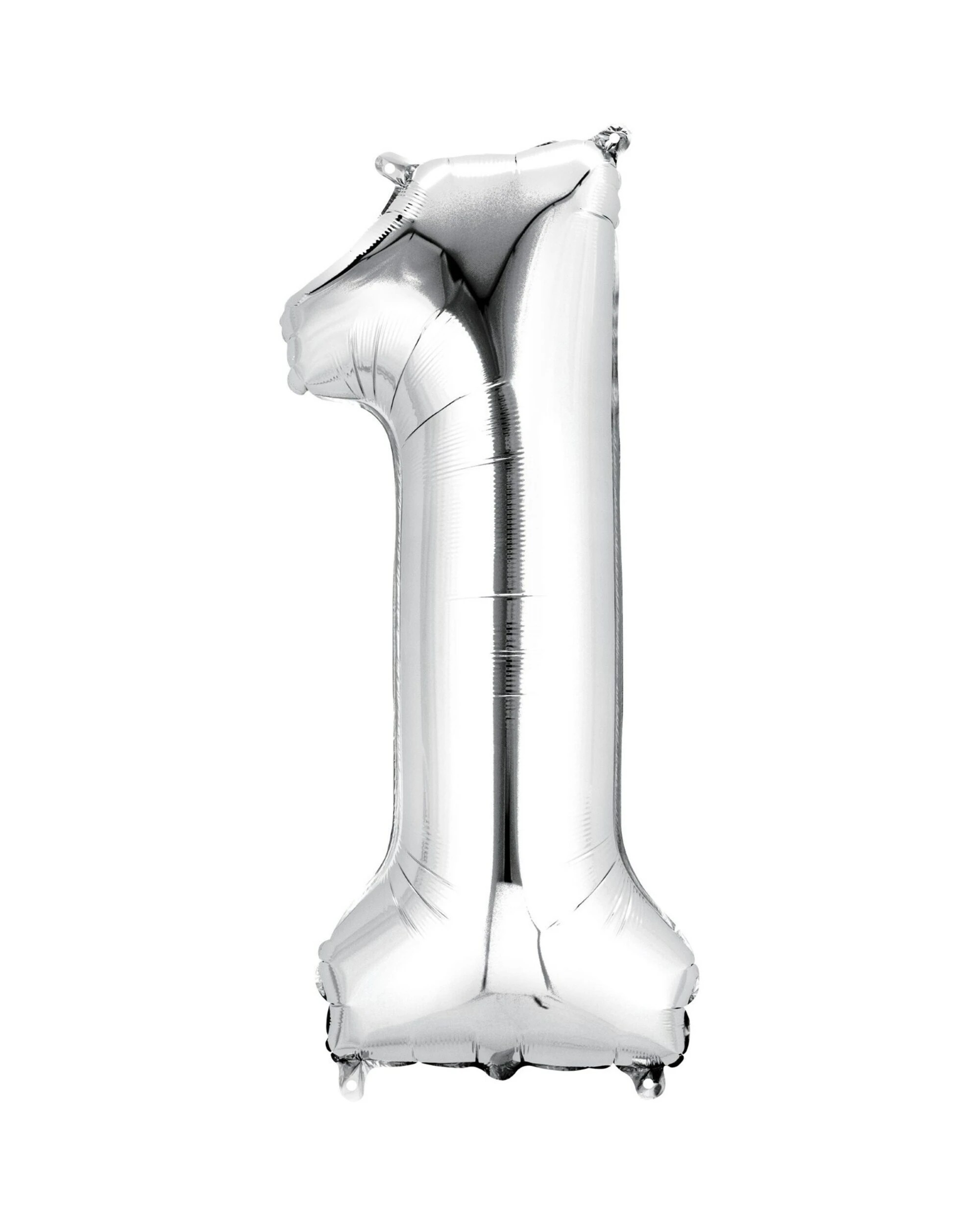 1 Meteor Foil 1 Balloon 86cm - Silver, 1 of 1