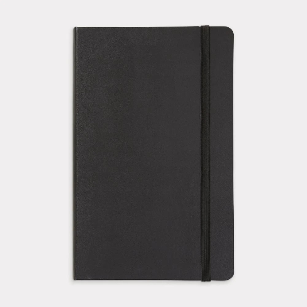 3 Moleskine Classic Hardcover Ruled Large 240pg Notebook Black, 3 of 5