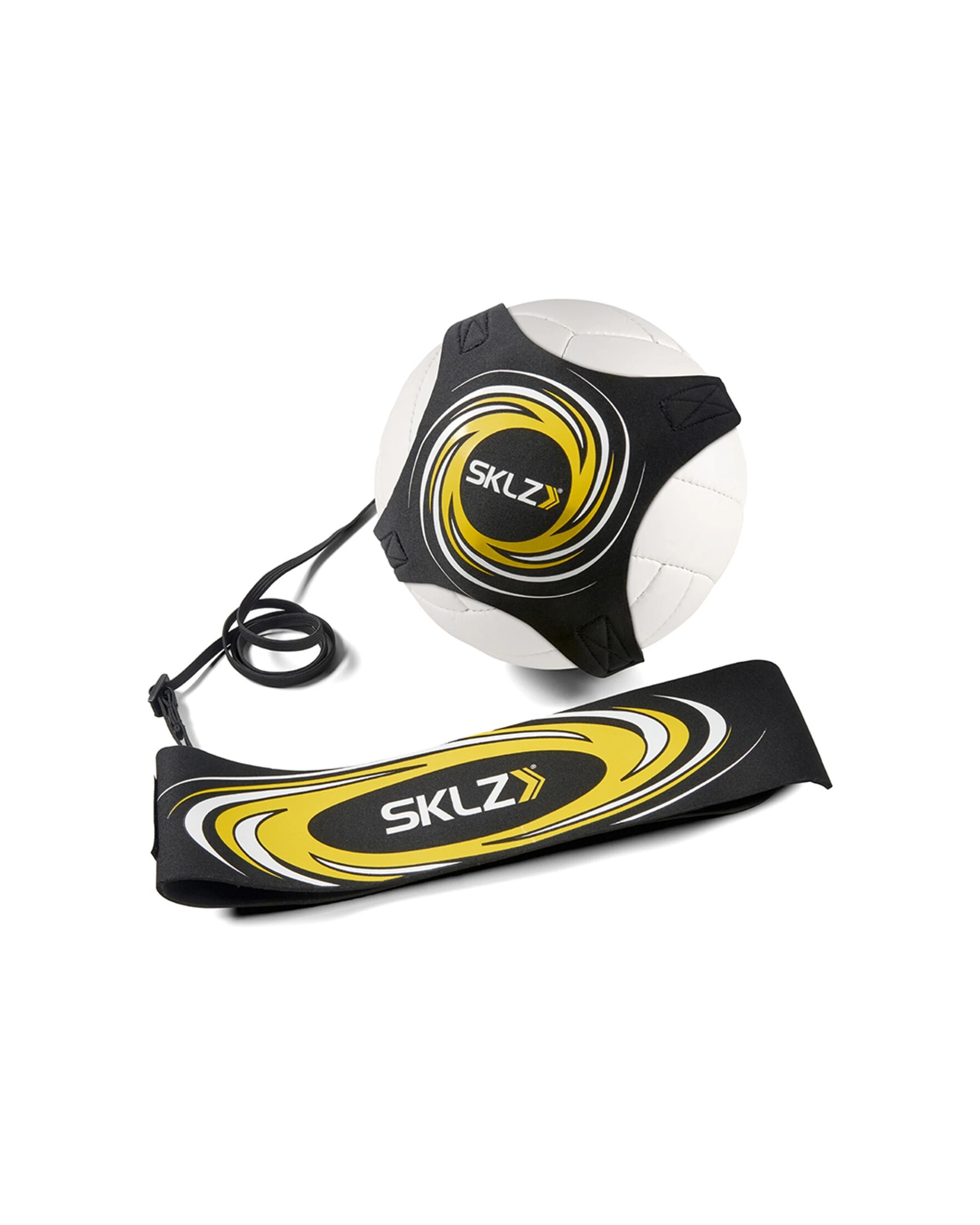 2 Sklz Hit N Serve Volleyball Trainer Adjustable Neoprene Sleeve Elastic Cord - Multi, 2 of 4