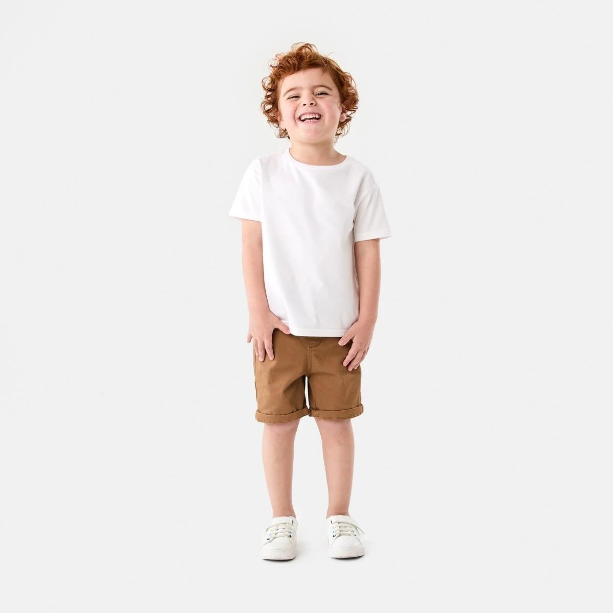 5 Pull On Chino Shorts TOASTED COCONUT, 5 of 6