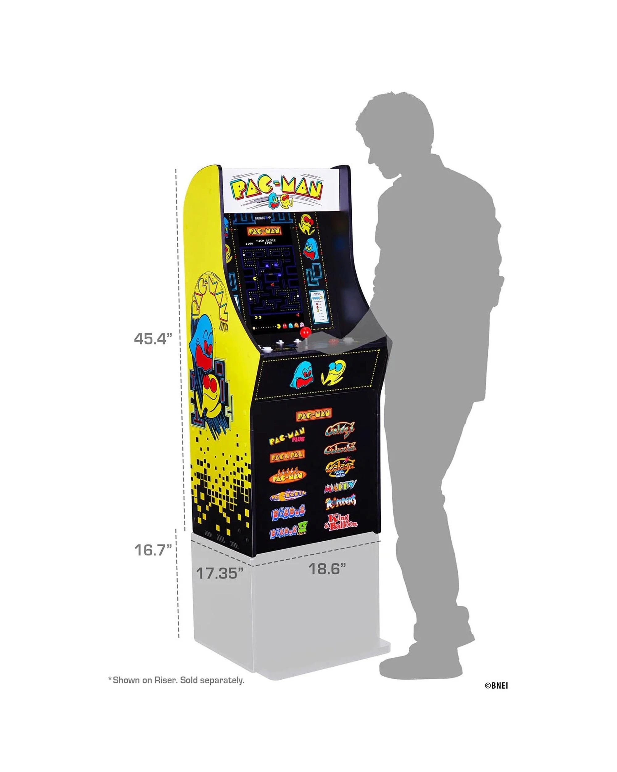 5 Arcade1up PAC-MAN Classic SE Arcade Game, 5 of 10