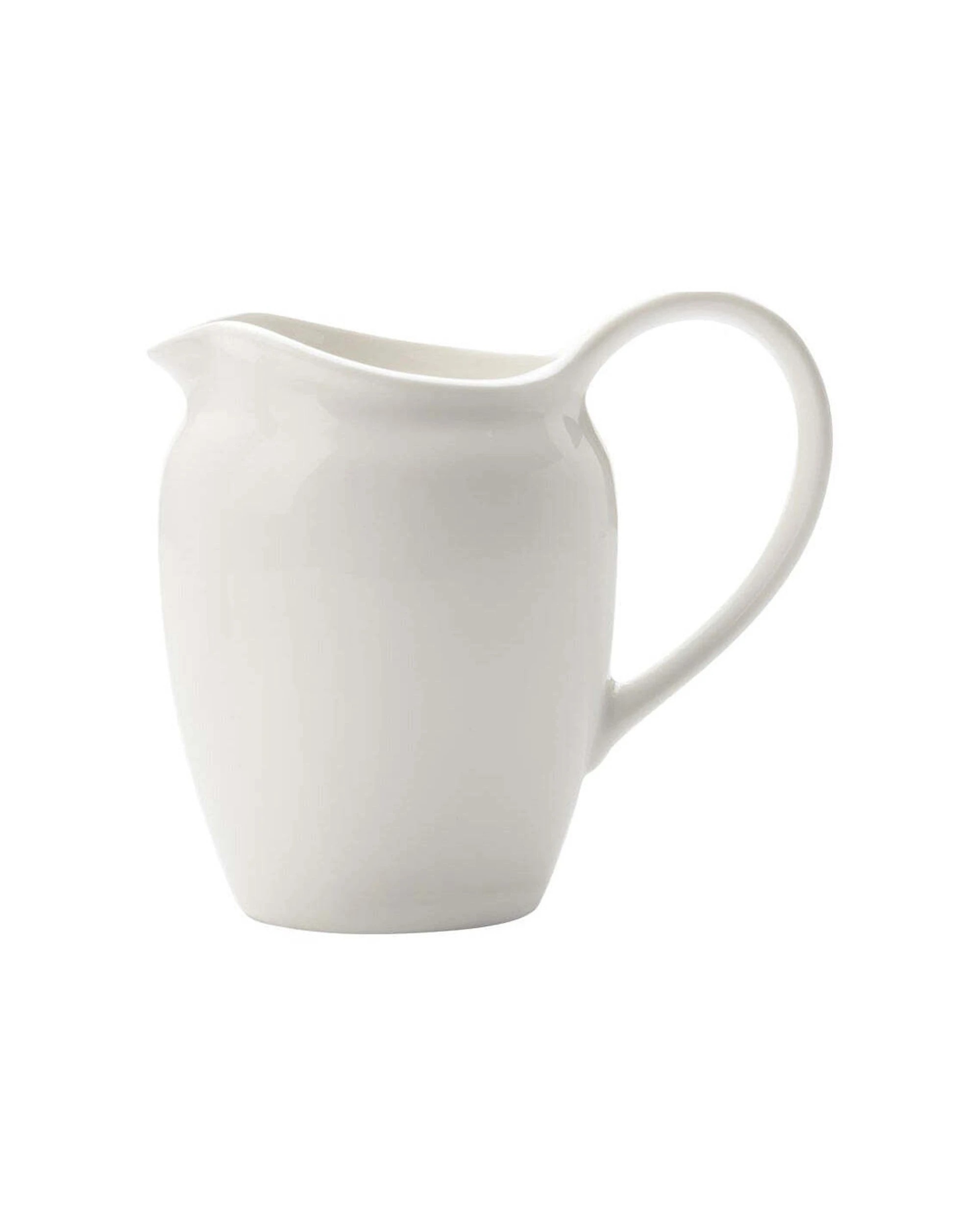 2 Maxwell & Williams Basics Porcelain 750ml Jug With Handle Dishwasher Safe - White, 2 of 3