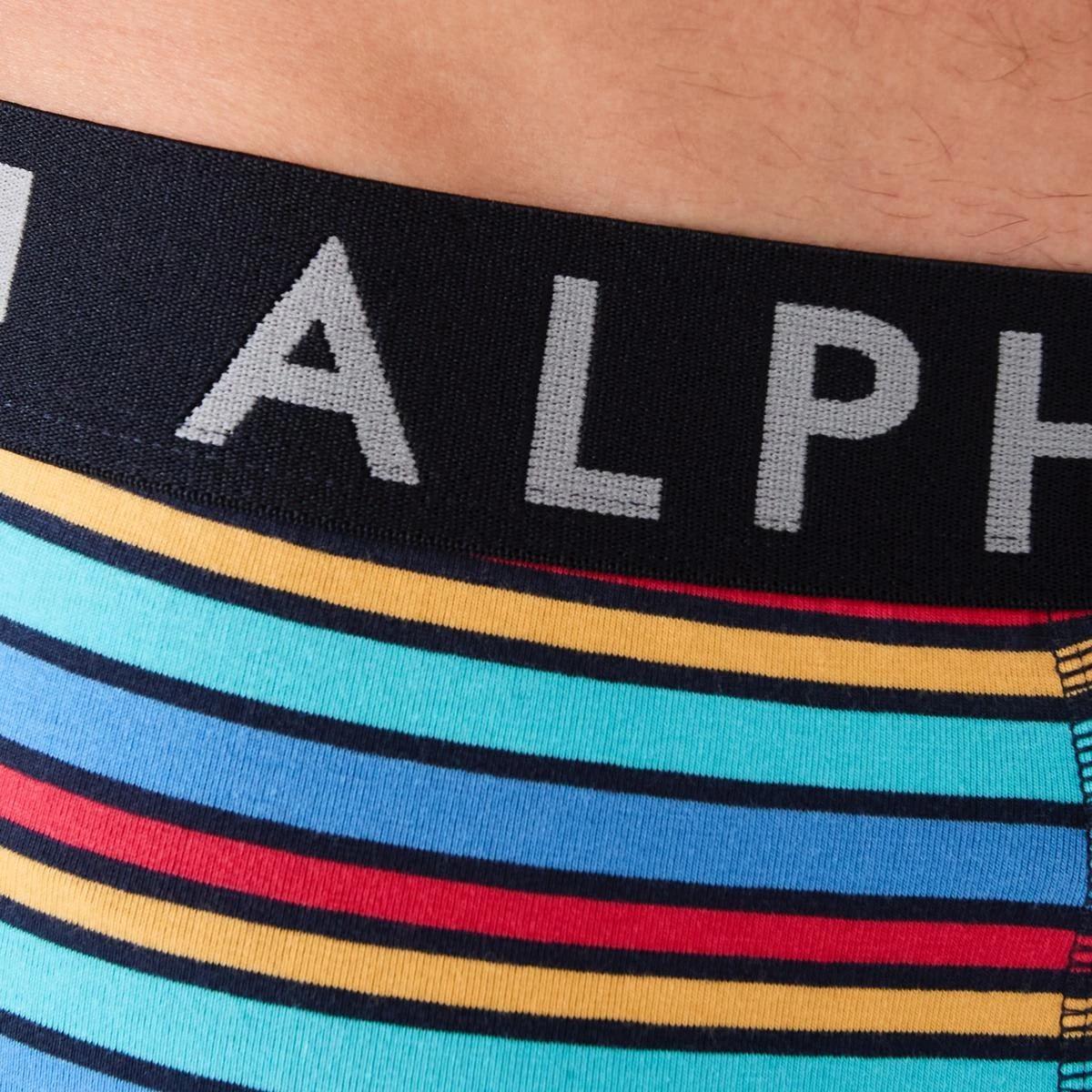 7 3 Pack Fly Front Stripe Trunks SPECTRUM STRIPE, 7 of 8