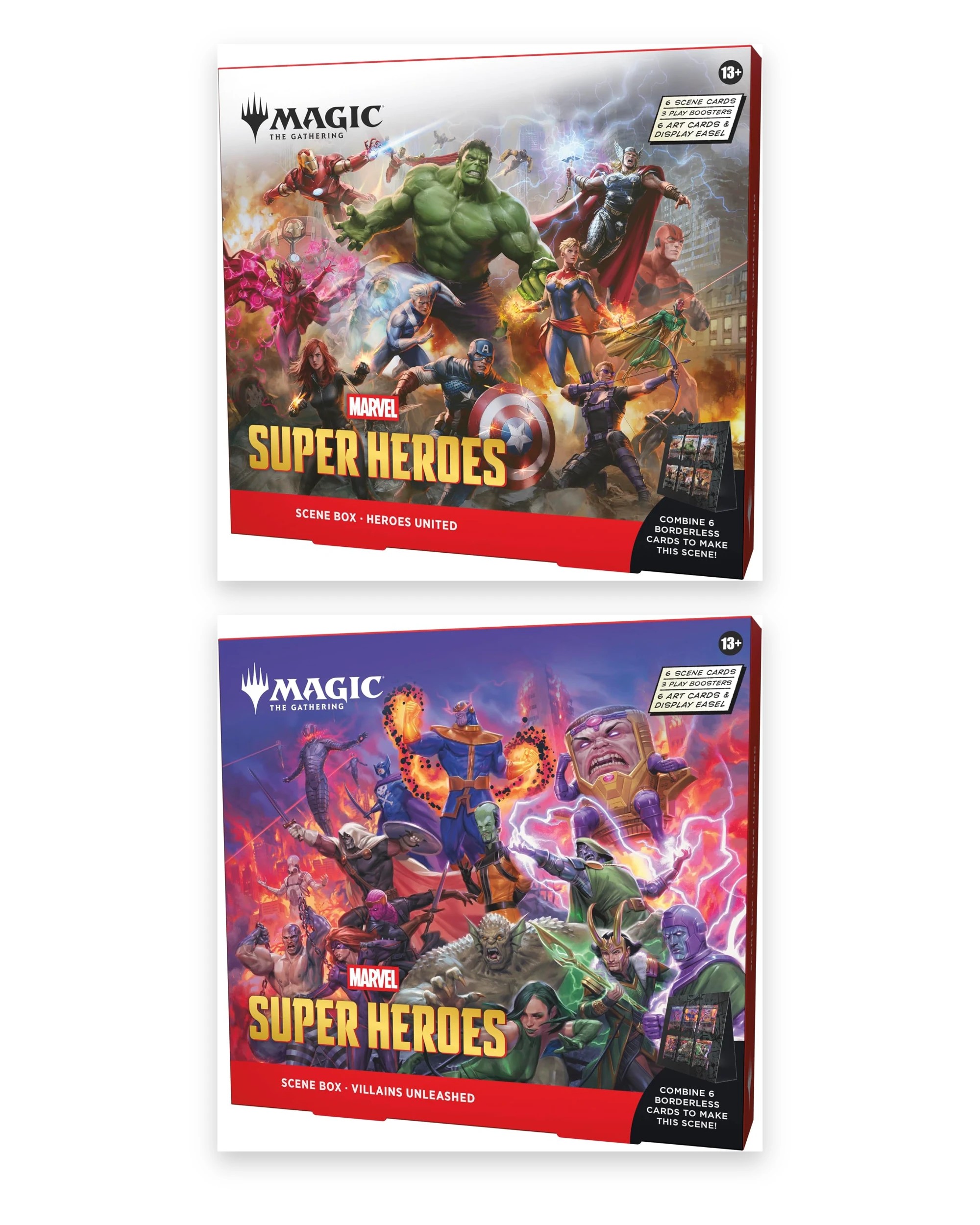1 Magic The Gathering Marvel Super Heroes Scene Box - Assorted - Multi, 1 of 1