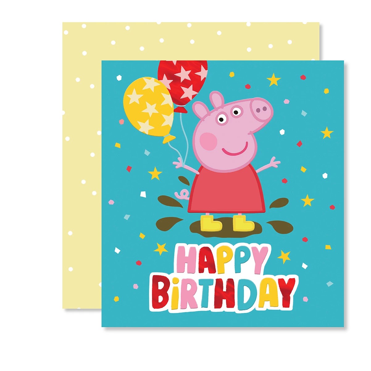 1 Hallmark Birthday Card - Peppa Pig, 1 of 3