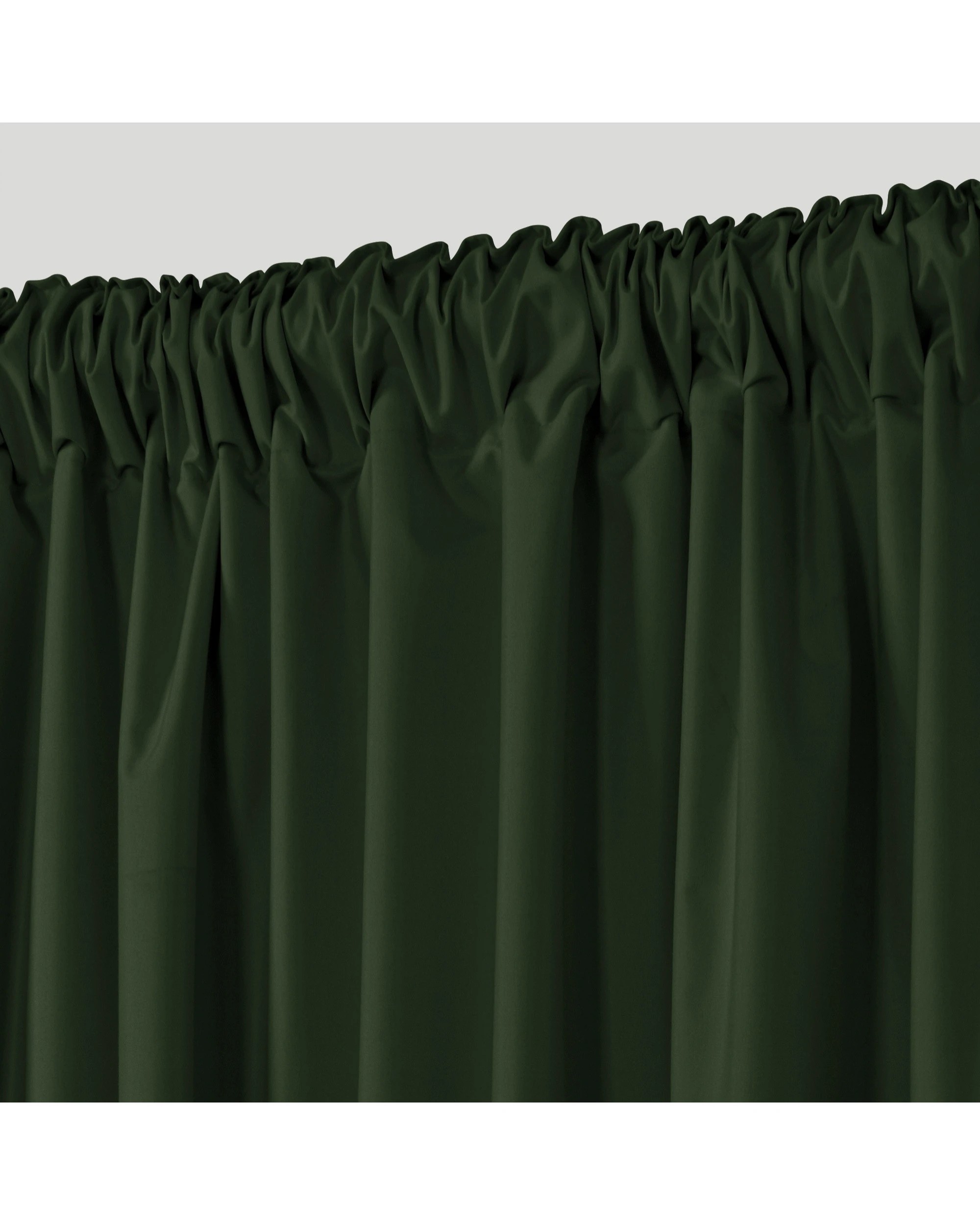 2 Sherwood Home Orlando Blockout Multi Header Curtain Pair 90x223cm - Pine, 2 of 8