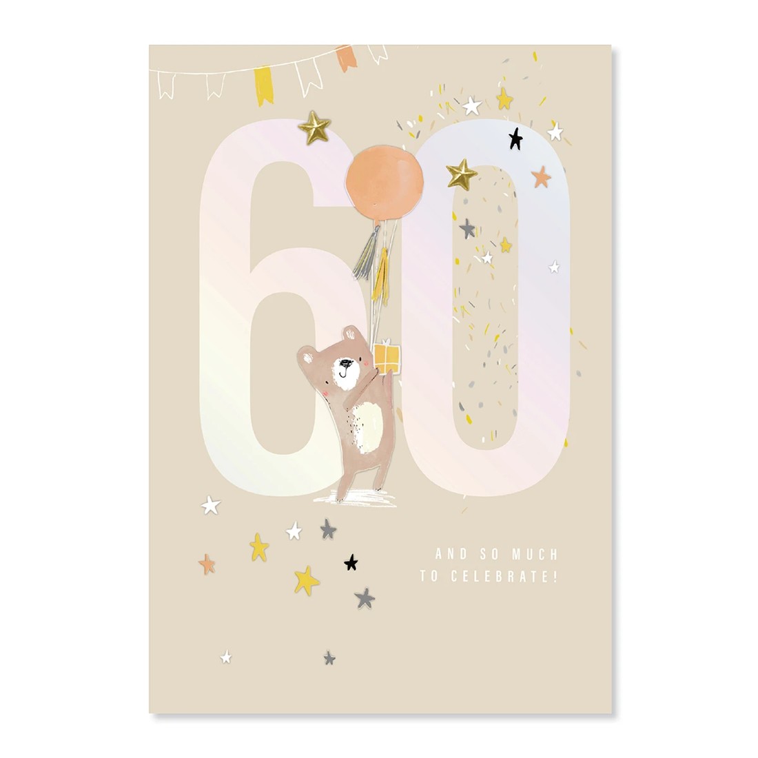 3 Connections from Hallmark 60th Birthday Card - 60 And So Much To Celebrate!, 3 of 3