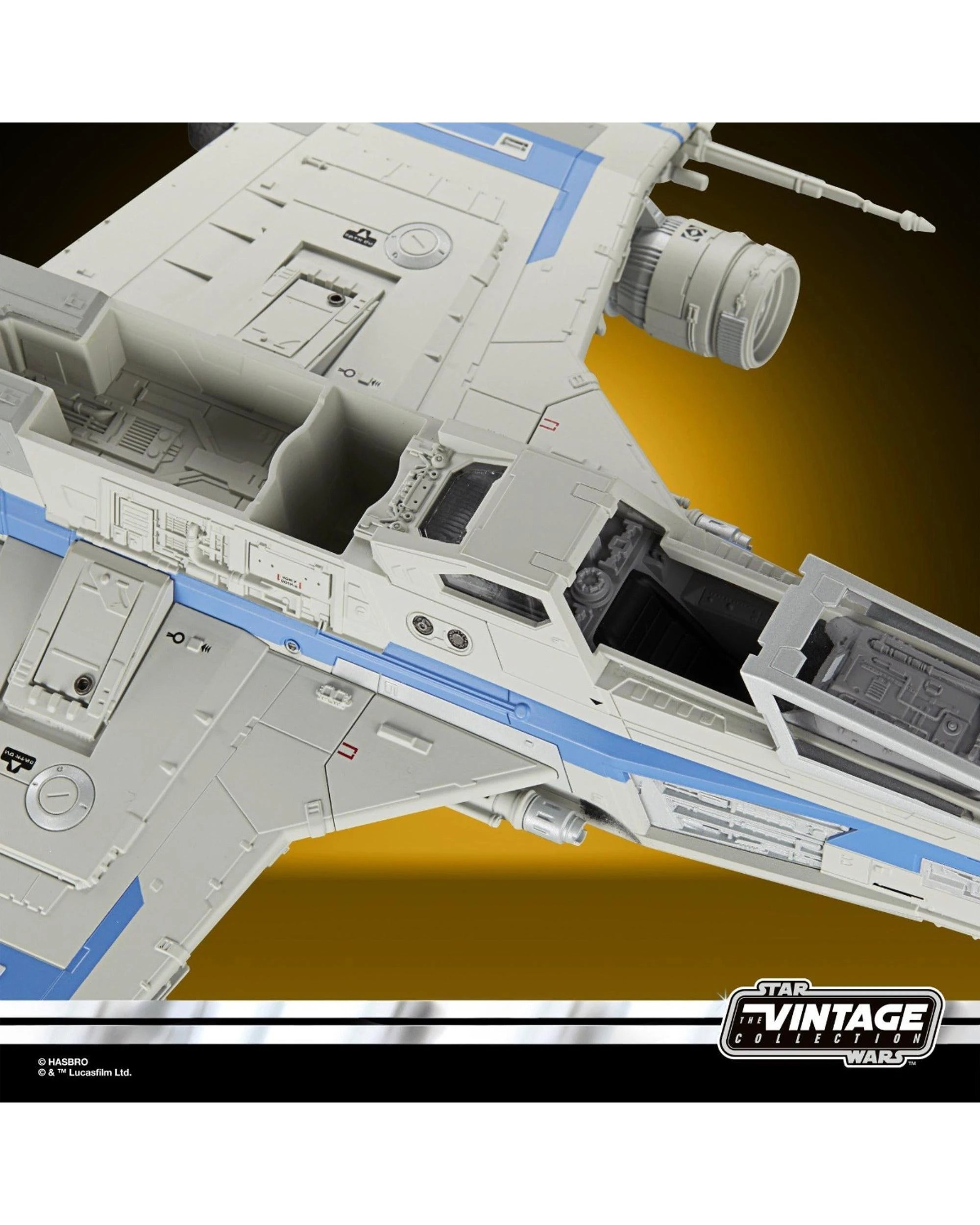 9 Star Wars The Vintage Collection New Republic E-Wing and KE4-N4 Action Figure, 9 of 10