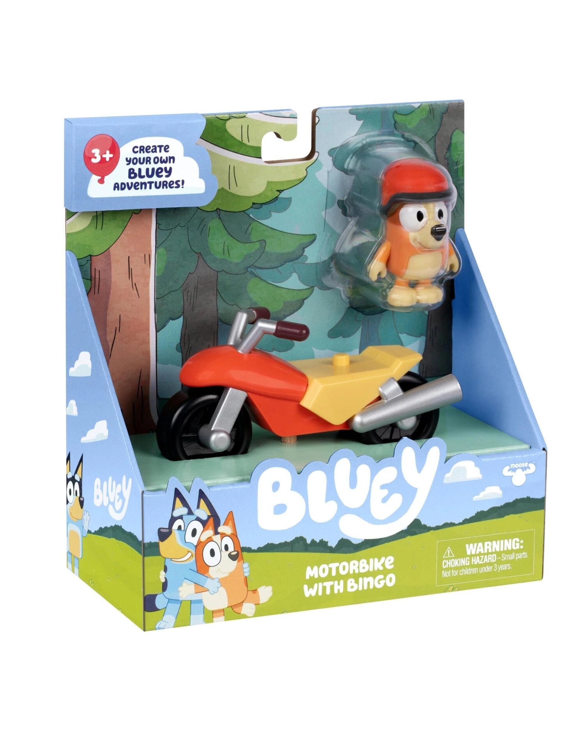 5 Bluey Series 15 Basic Vehicle Motorbike with Bingo Playset, 5 of 6