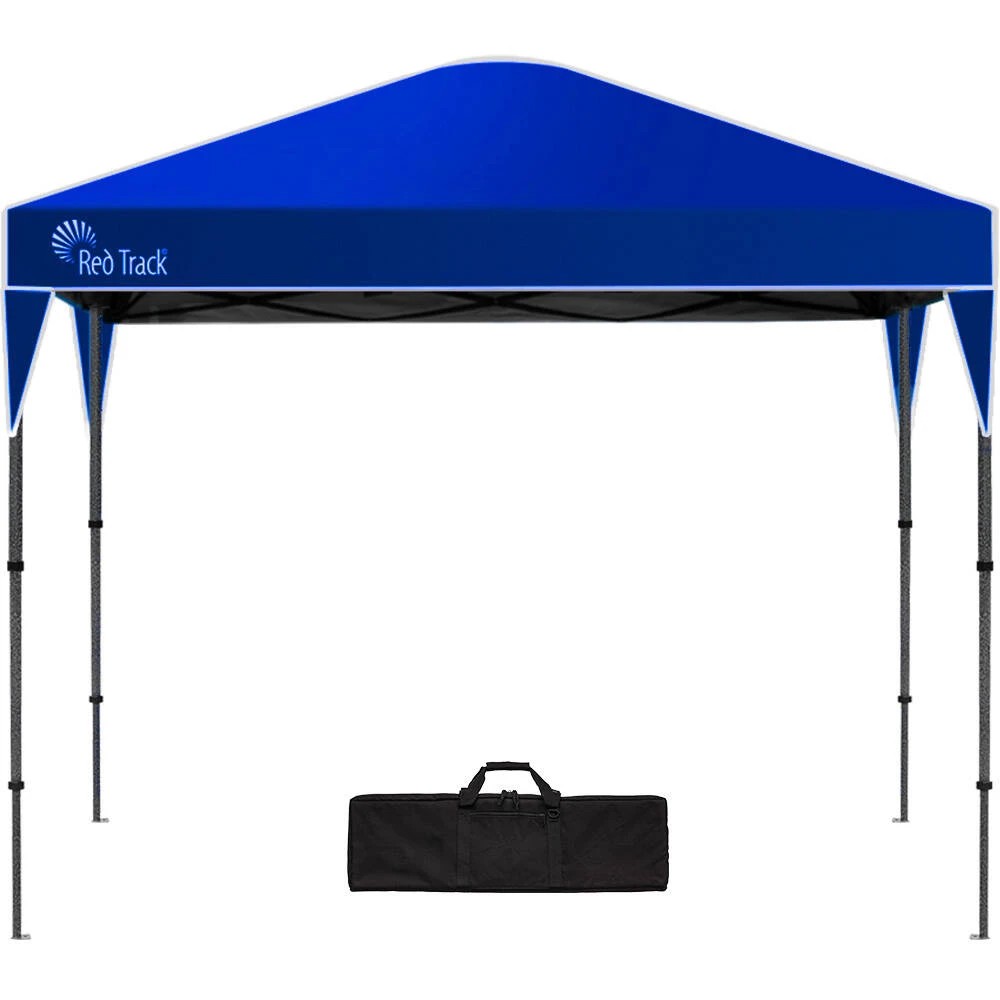 1 Red Track 2.2x3.6m Folding Gazebo with Carry Bag - Blue, 1 of 1