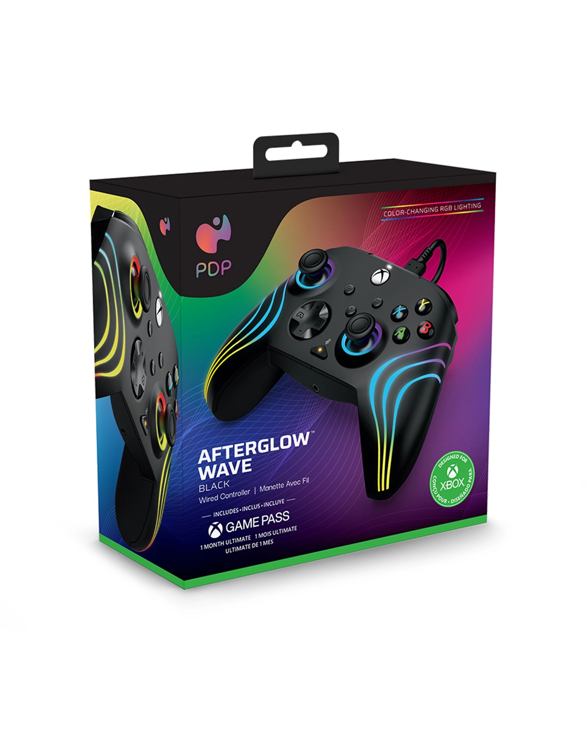 5 Pdp Xbox Series X Afterglow Wave Wired Controller
 - Black, 5 of 5