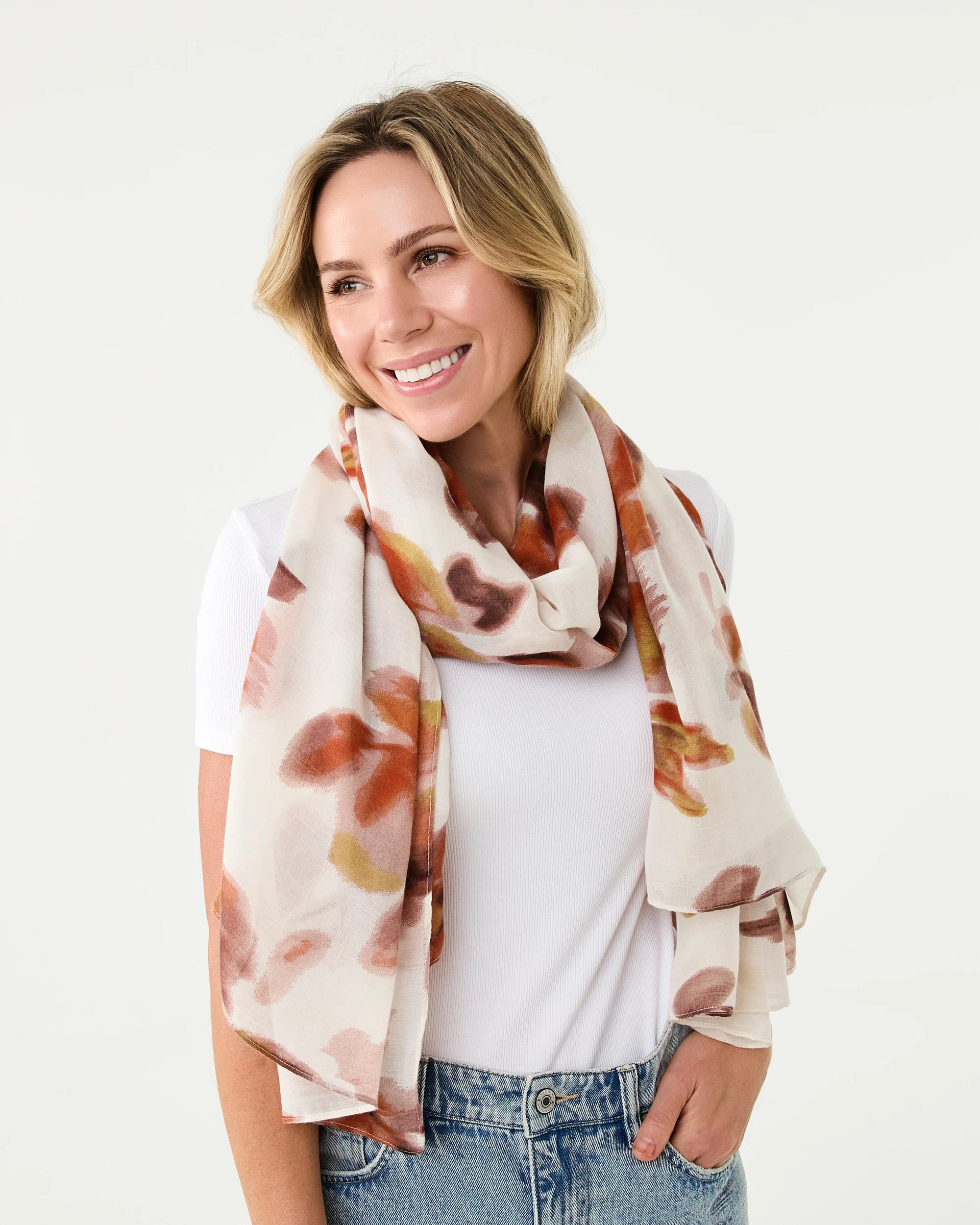 3 Large Lightweight Scarf Hazy Frl, 3 of 3