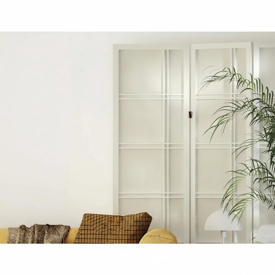 6 Artiss 3 Panel Room Divider Screen 132x179cm Nova - White, 6 of 7