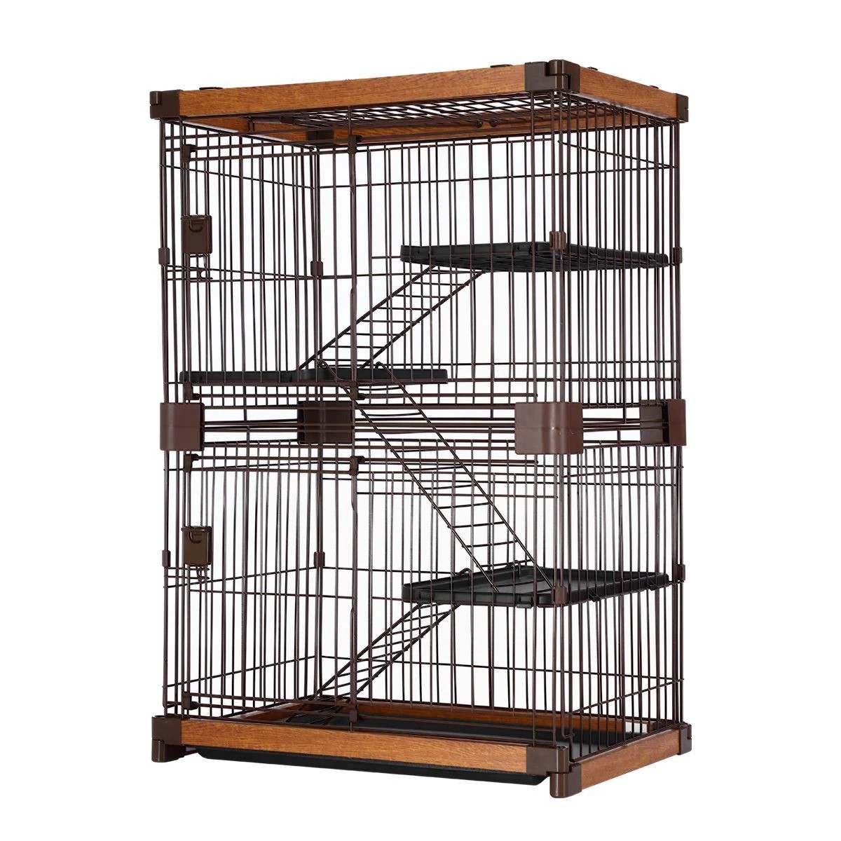 3 Pet Scene Large Cat Cage Rabbit Hutch Bunny Crate, 3 of 3