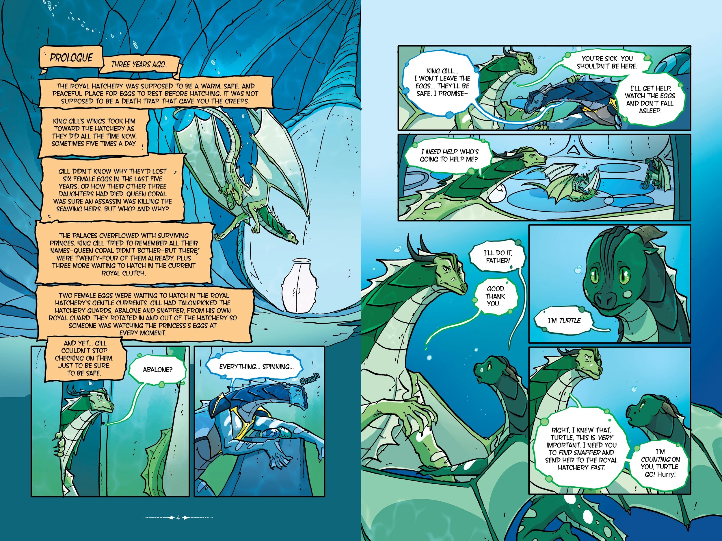 3 Wings of Fire The Graphic Novel: Talons of Power by Tui T. Sutherland - Book 9, 3 of 3