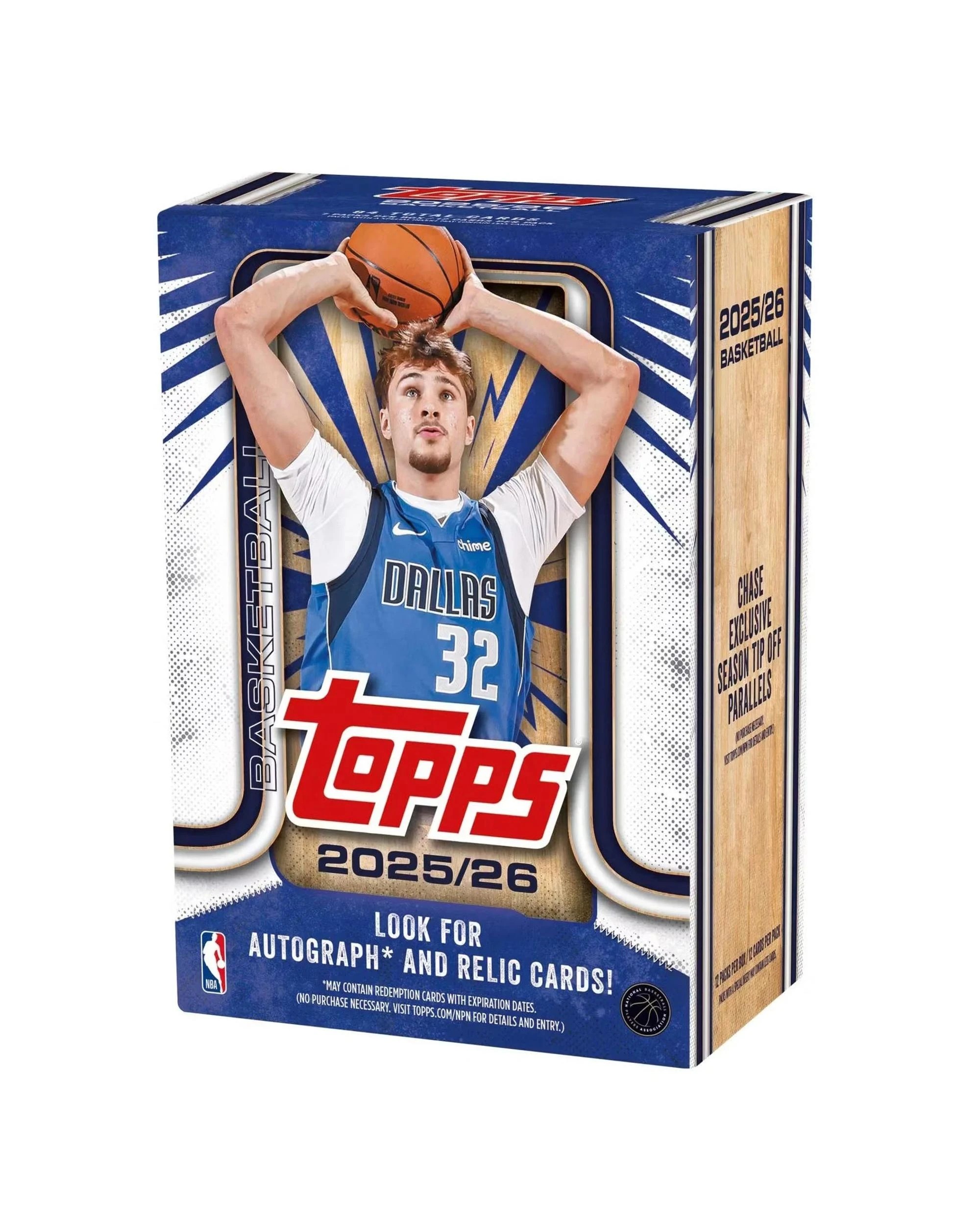 1 Topps 2025 - 2026 NBA Basketball Value Box, 1 of 10