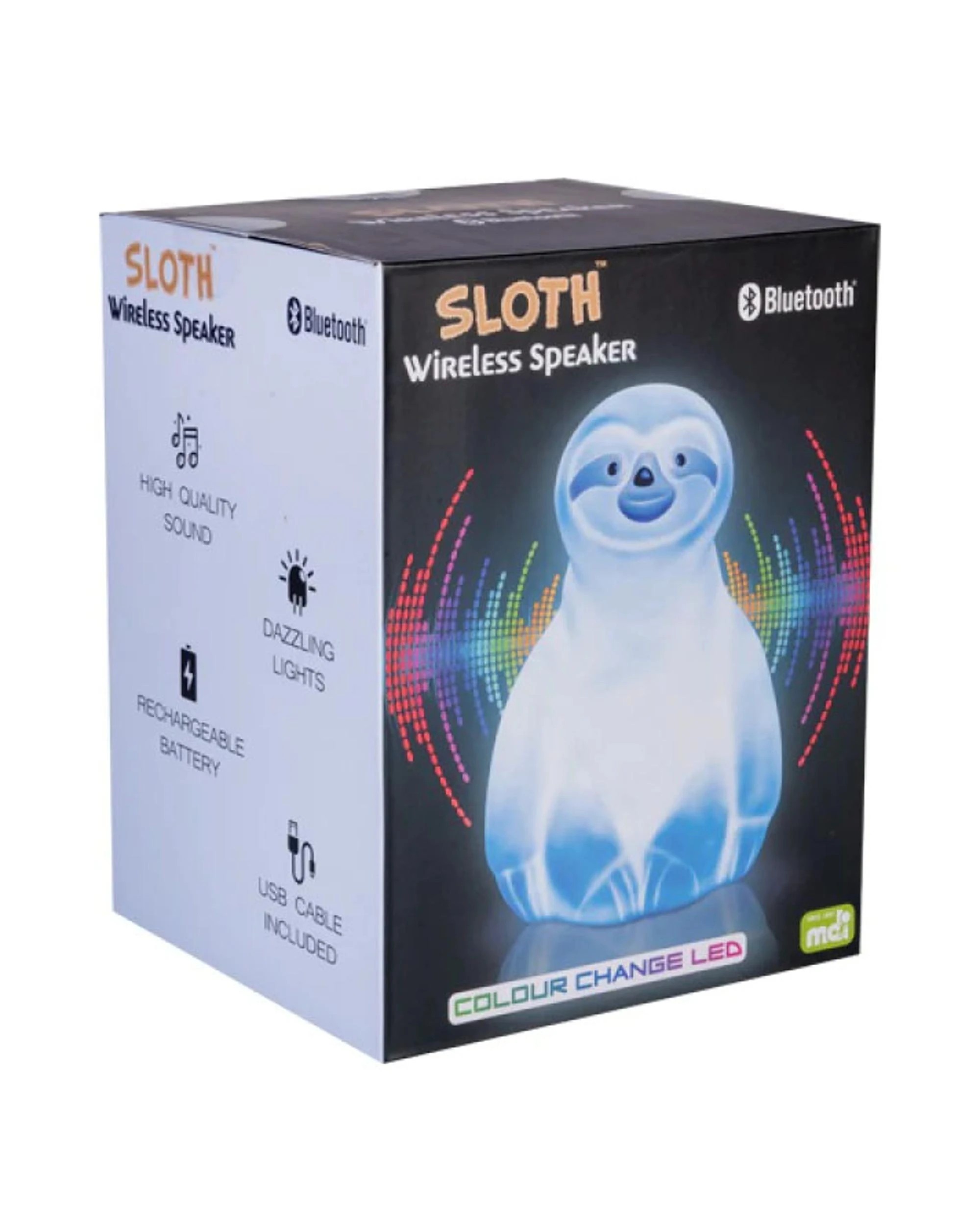 1 Sloth Wireless Speaker Lamp, 1 of 3