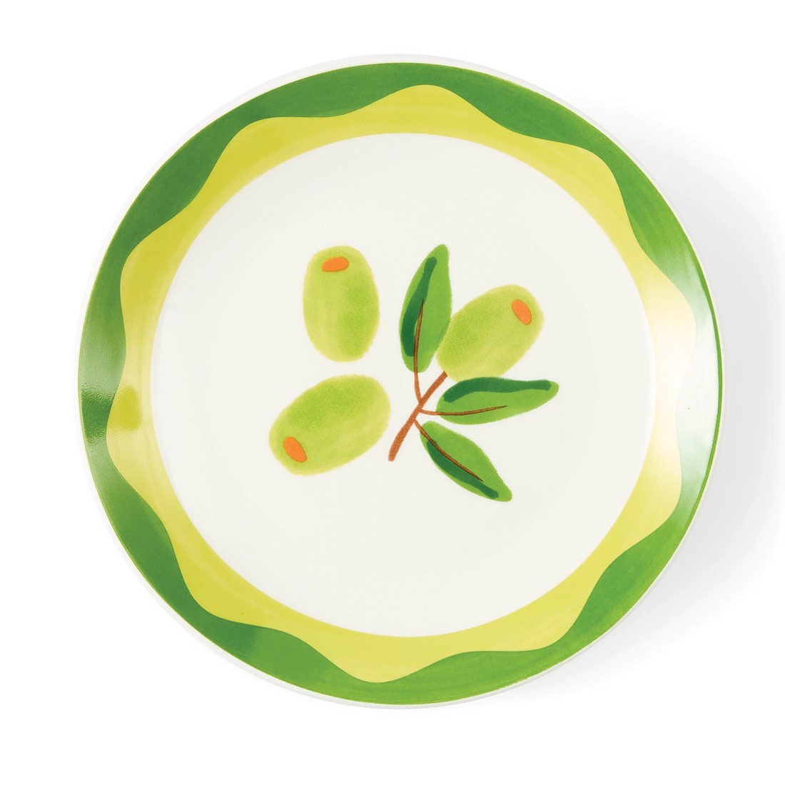 3 4 Pack Mediterranean Side Plates, 3 of 10
