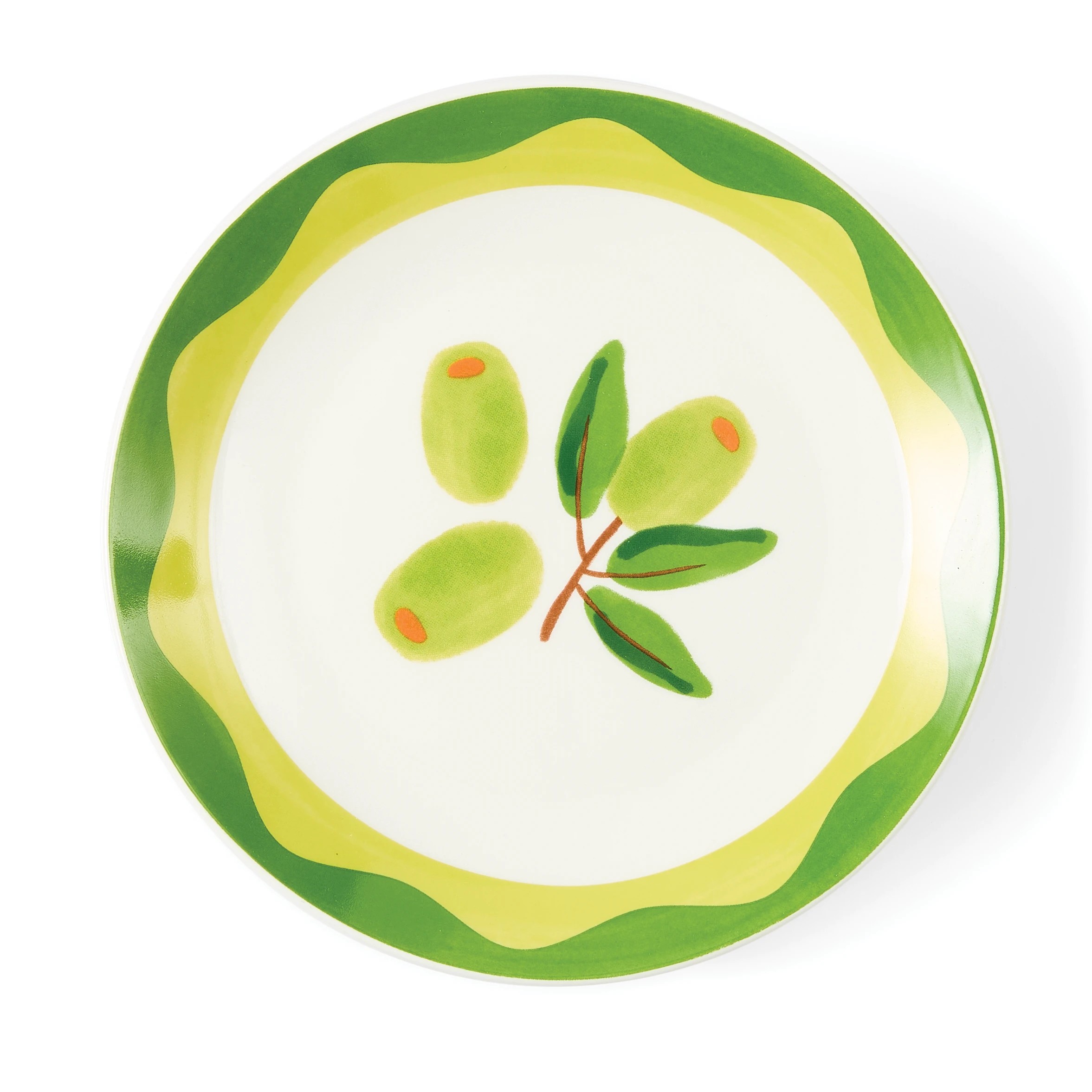3 4 Pack Mediterranean Side Plates, 3 of 10