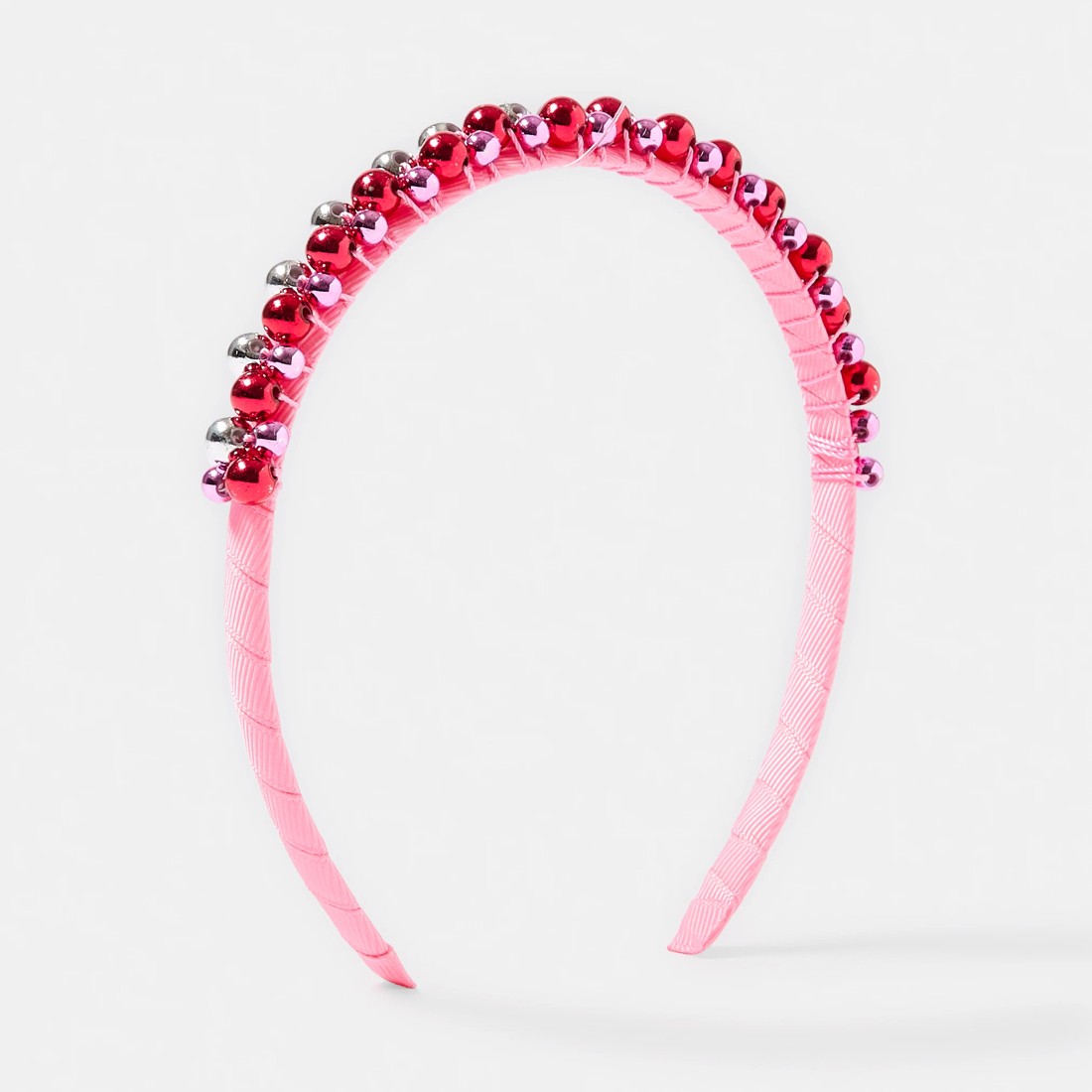 1 Christmas Bauble Headband - Pink, 1 of 4