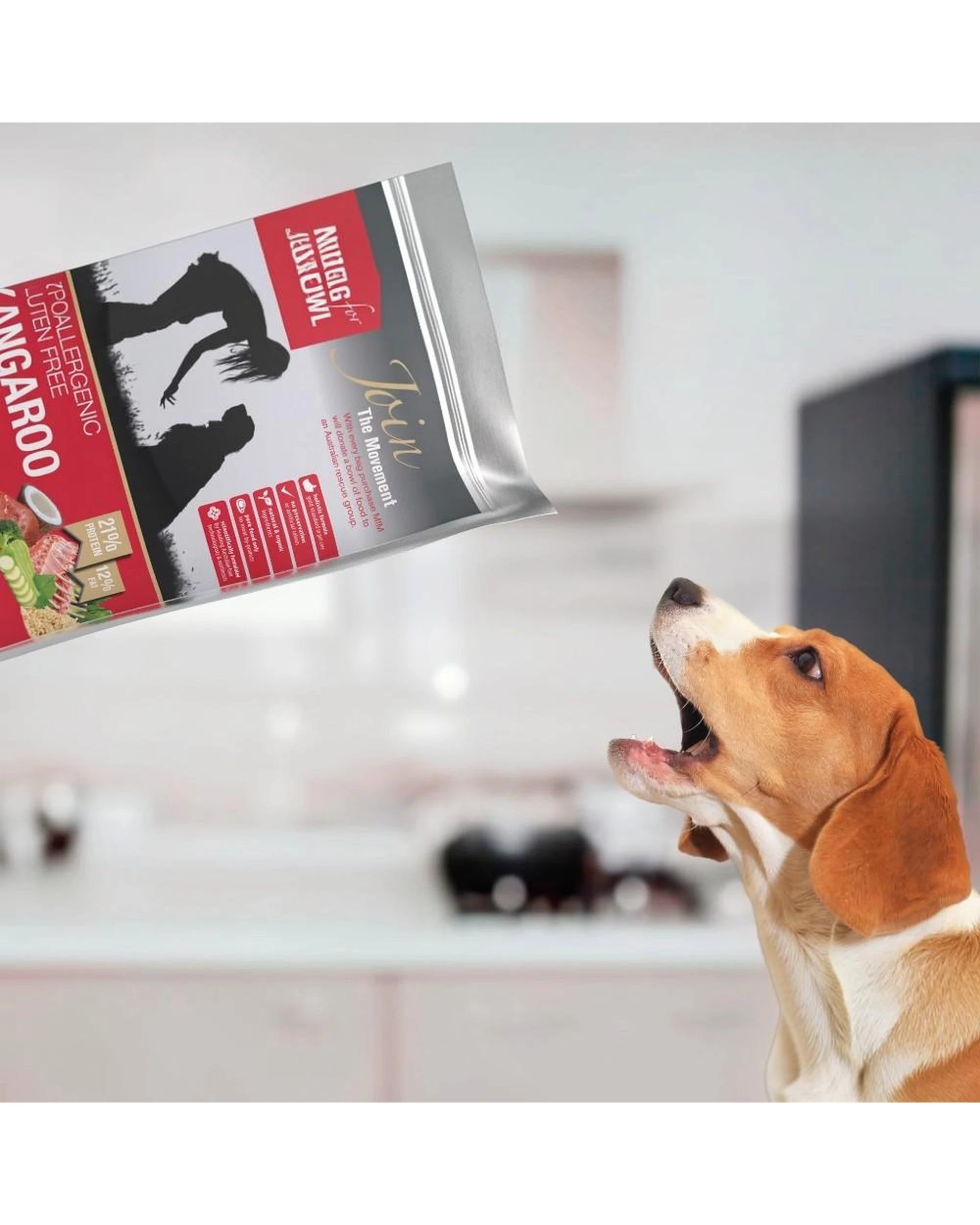3 MFM Hypoallergenic Gluten Free Kangaroo & Lamb Dog Food 9kg, 3 of 6